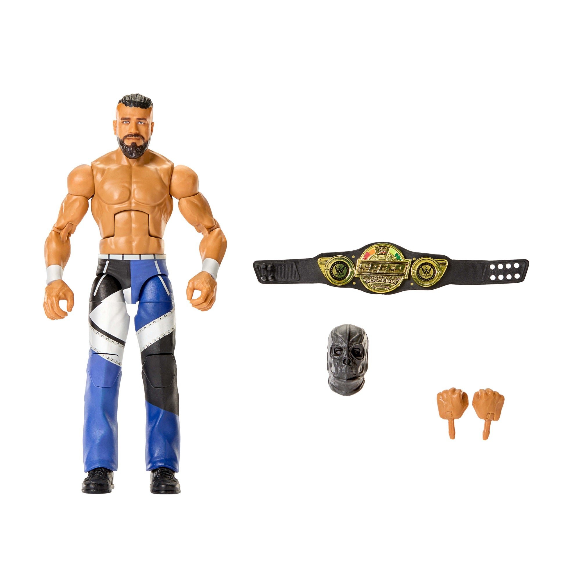 fisher price WWE Elite Andrade Action Figure, Series #122 Set, 6-Inch Collectible With Articulation & Accessories
