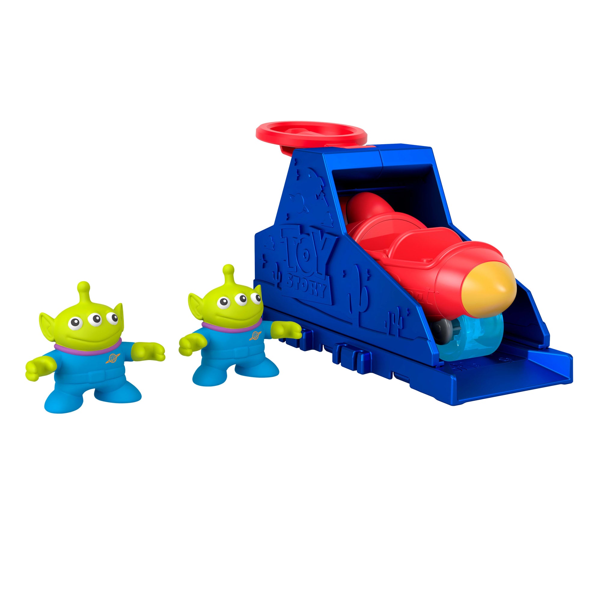 fisher price Imaginext Launcher Set With Alien Figures, Inspired By Disney And Pixar Toy Story
