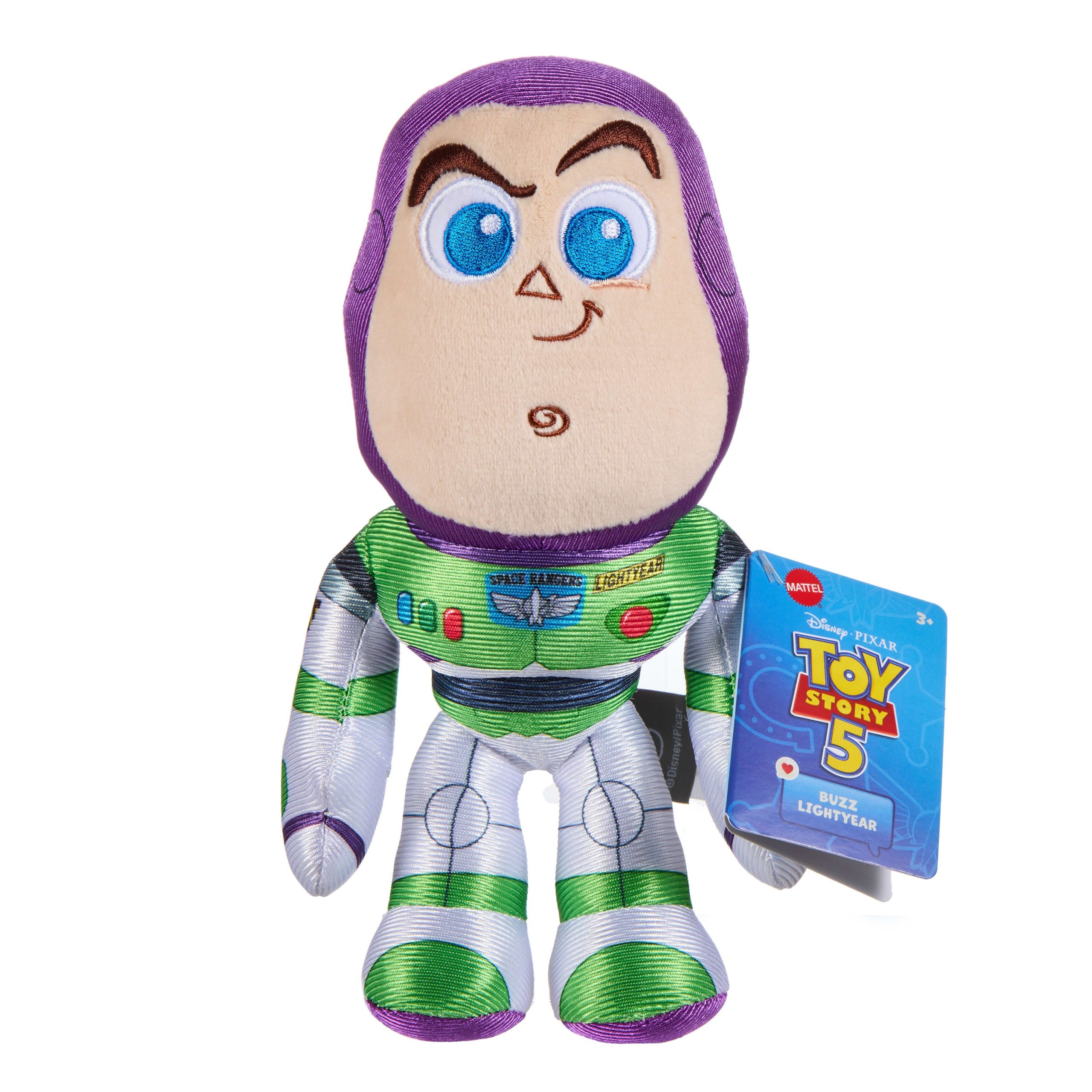 fisher price Disney And Pixar Toy Story 5 Buzz Lightyear Plush Toy, 8 Inch Soft Doll
