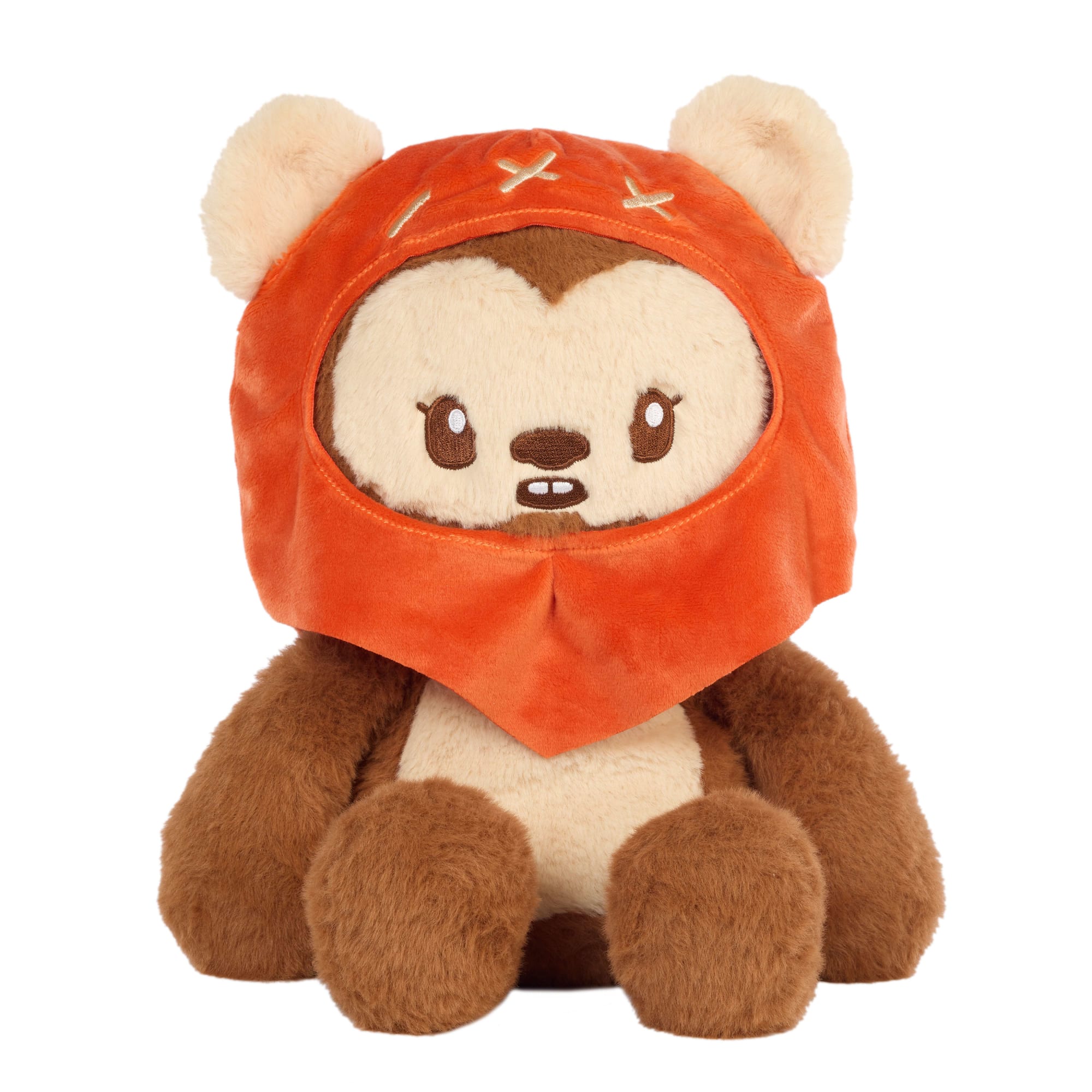 fisher price Star Wars Ewok Plush, Weighted Soft Toy, 12-Inch With Weighted Limbs & 1.5-Pound Pouch Inside