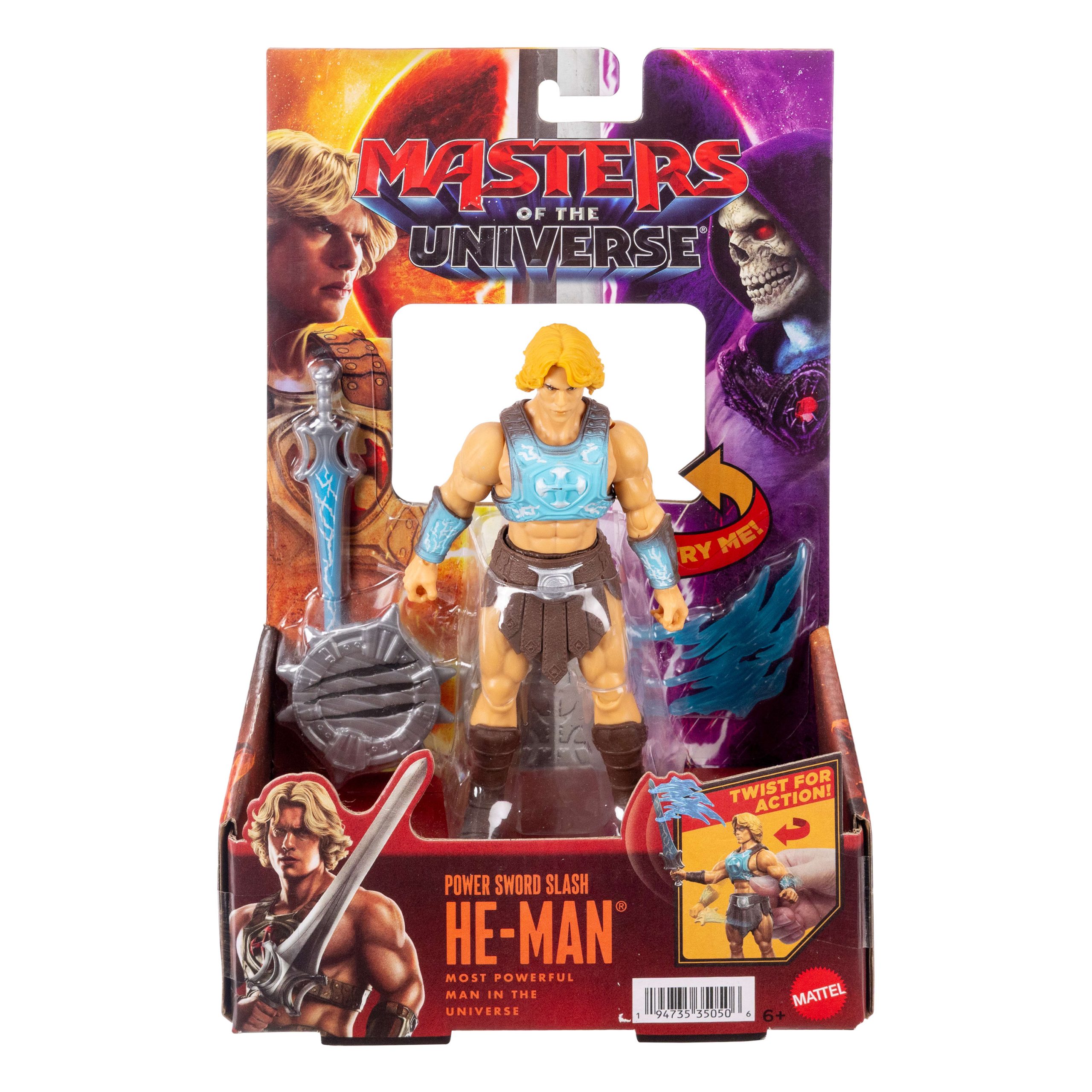 fisher price Masters Of The Universe 2026 Movie Feature Figure Toys, 5.5 inch Twist & Release Action, Good EVil