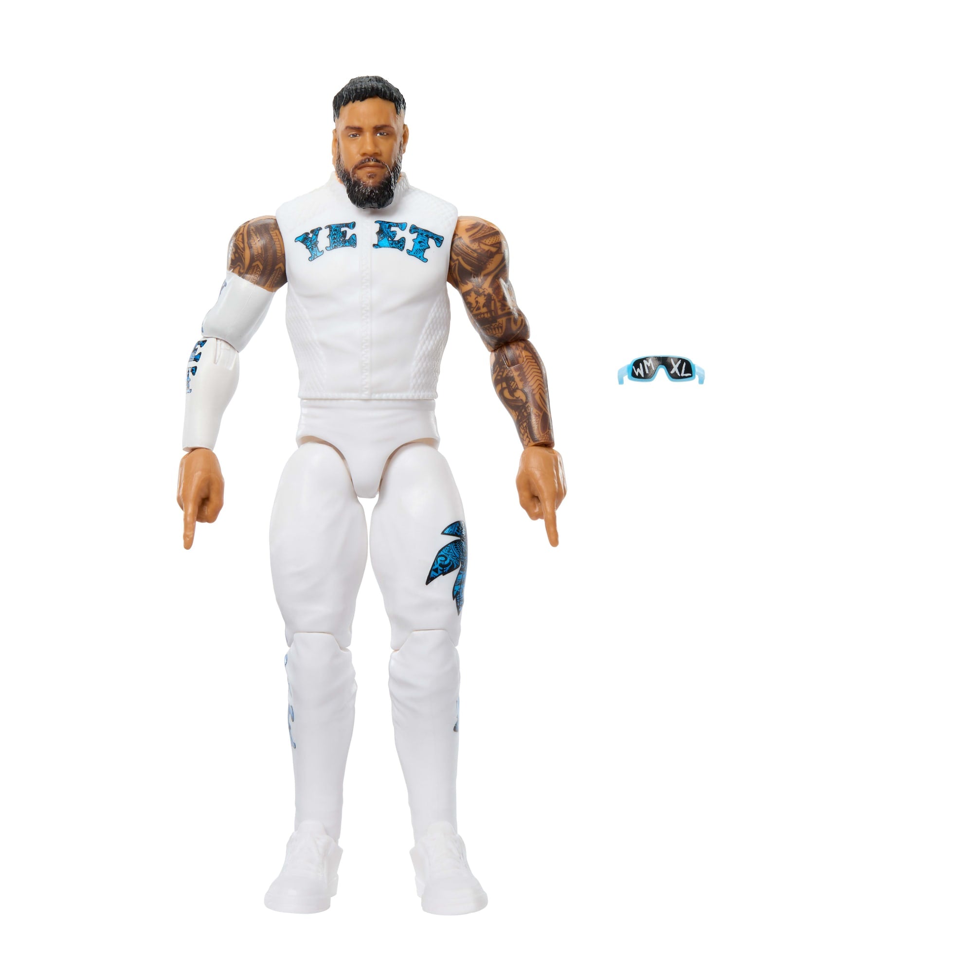 fisher price WWE Jey Uso Action Figure, Main Event Series #161, 6-Inch Collectible With Articulation