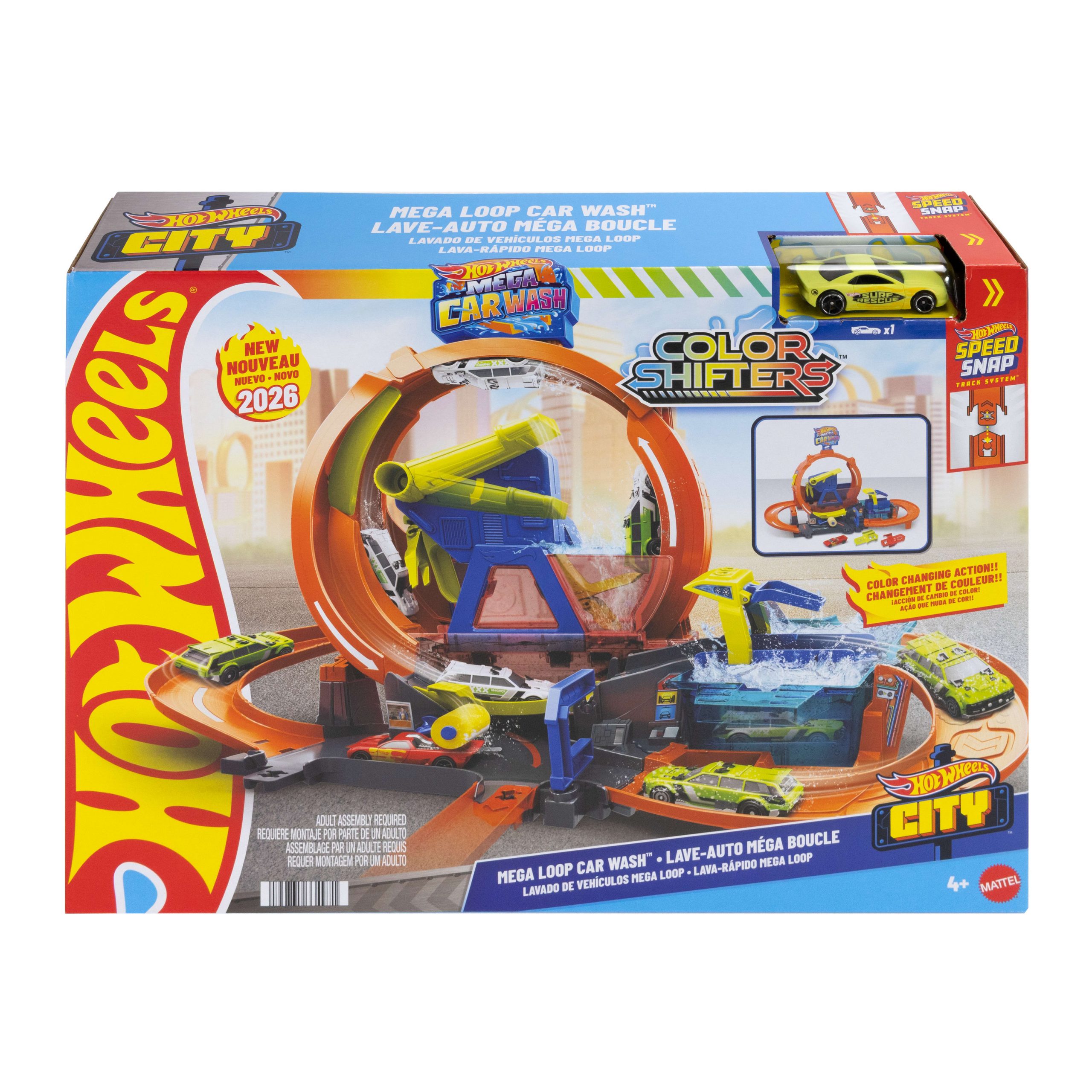 fisher price Hot Wheels City Pista de Brinquedo Lava-Carros 2026