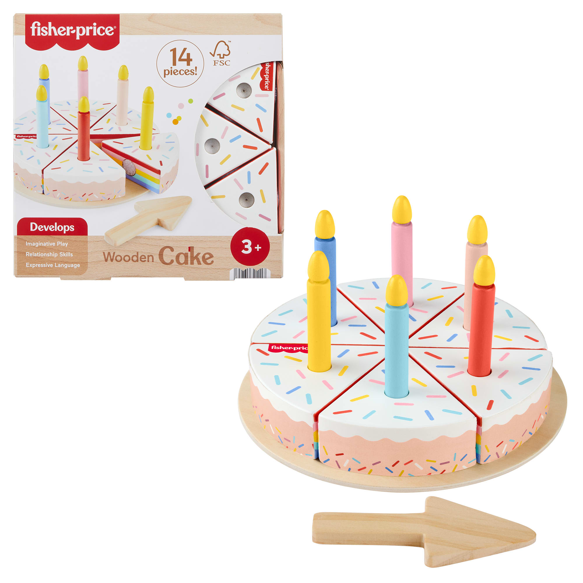 fisher price Fisher-Price Gateau en Bois Coffret