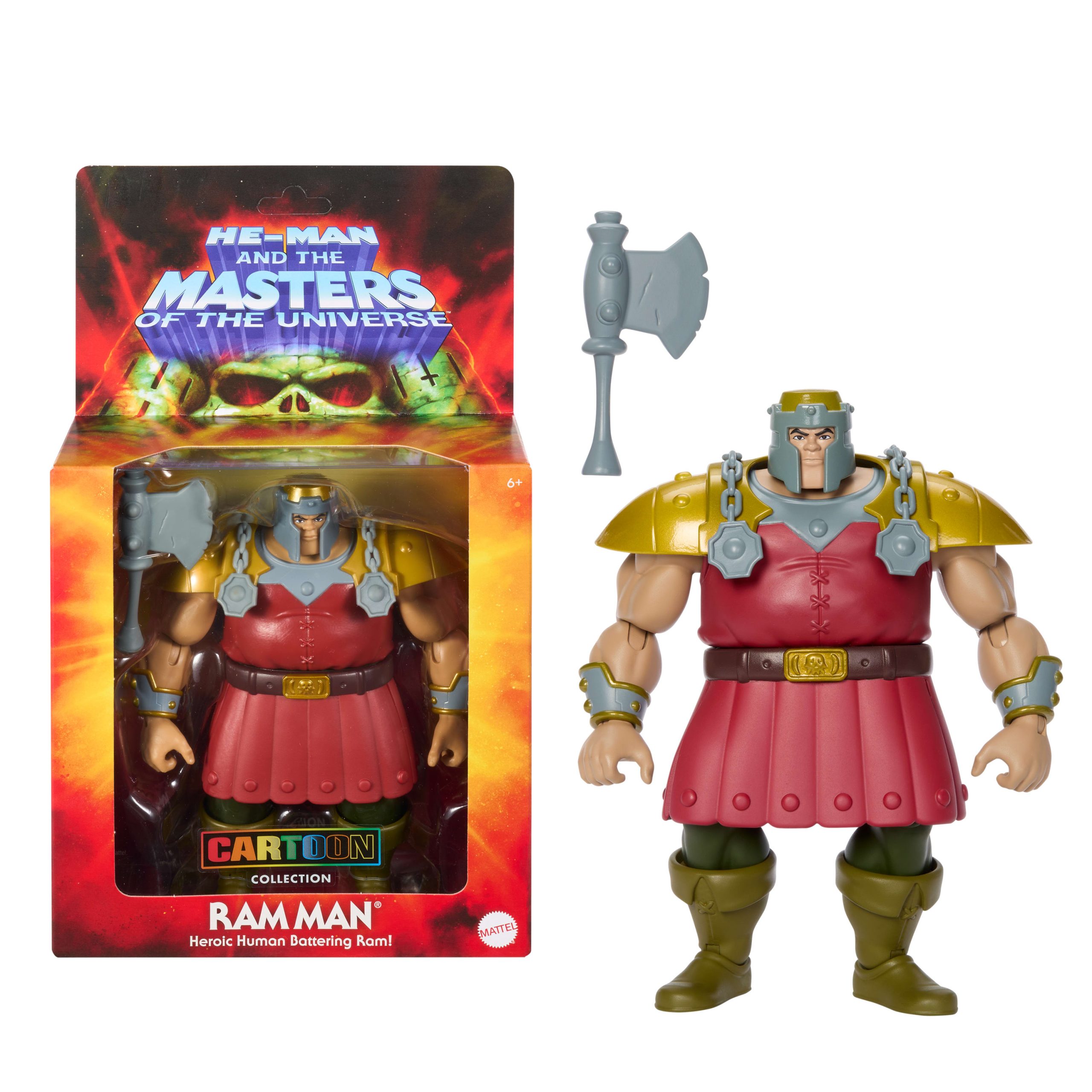 fisher price Masters Of The Universe Origins 200X Cartoon Collection Ram Man 5.5 Inch Deluxe Action Figure Toy