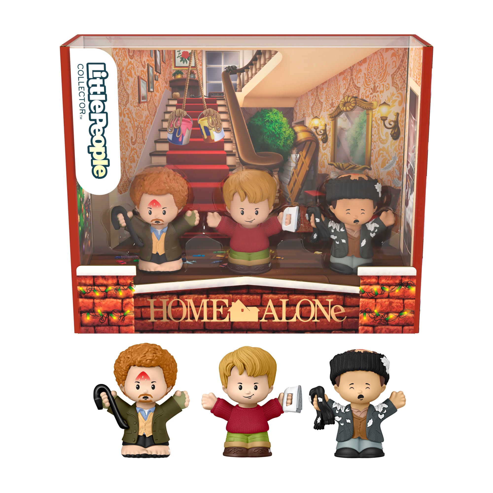 fisher price Little People Collector Home Alone Special Edition Set For Movie Fans, 3 Figures