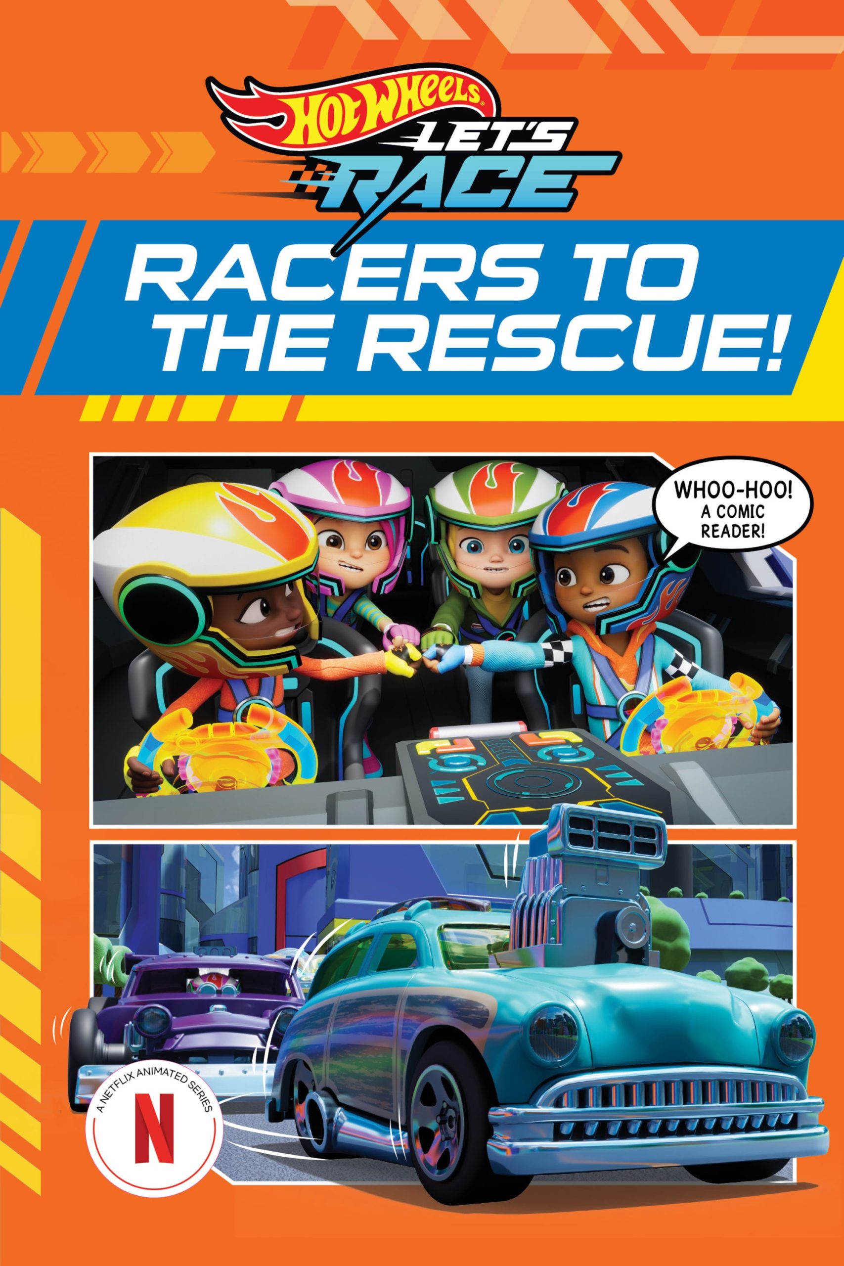 fisher price Hot Wheels Let's Race: Racers To The Rescue (Comic Reader)