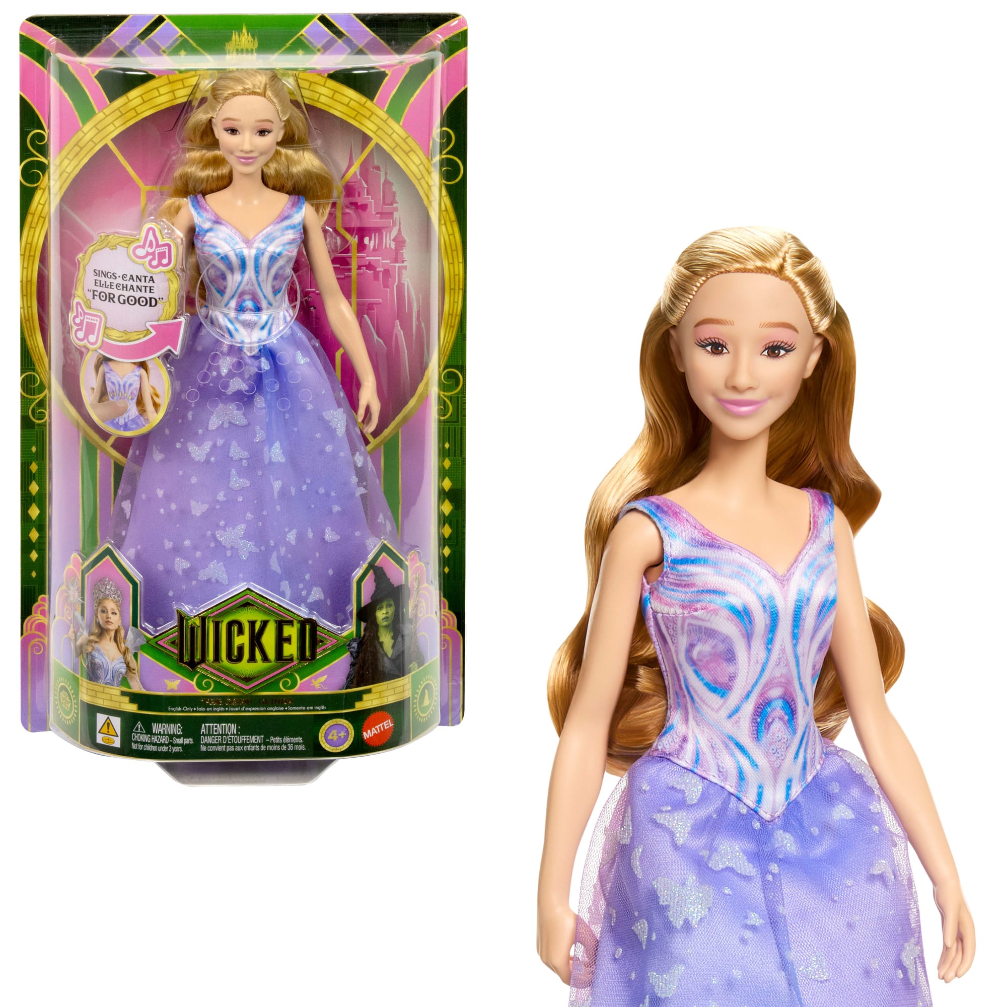 fisher price Wicked Mu?eca Glinda con canciones pel??cula 2