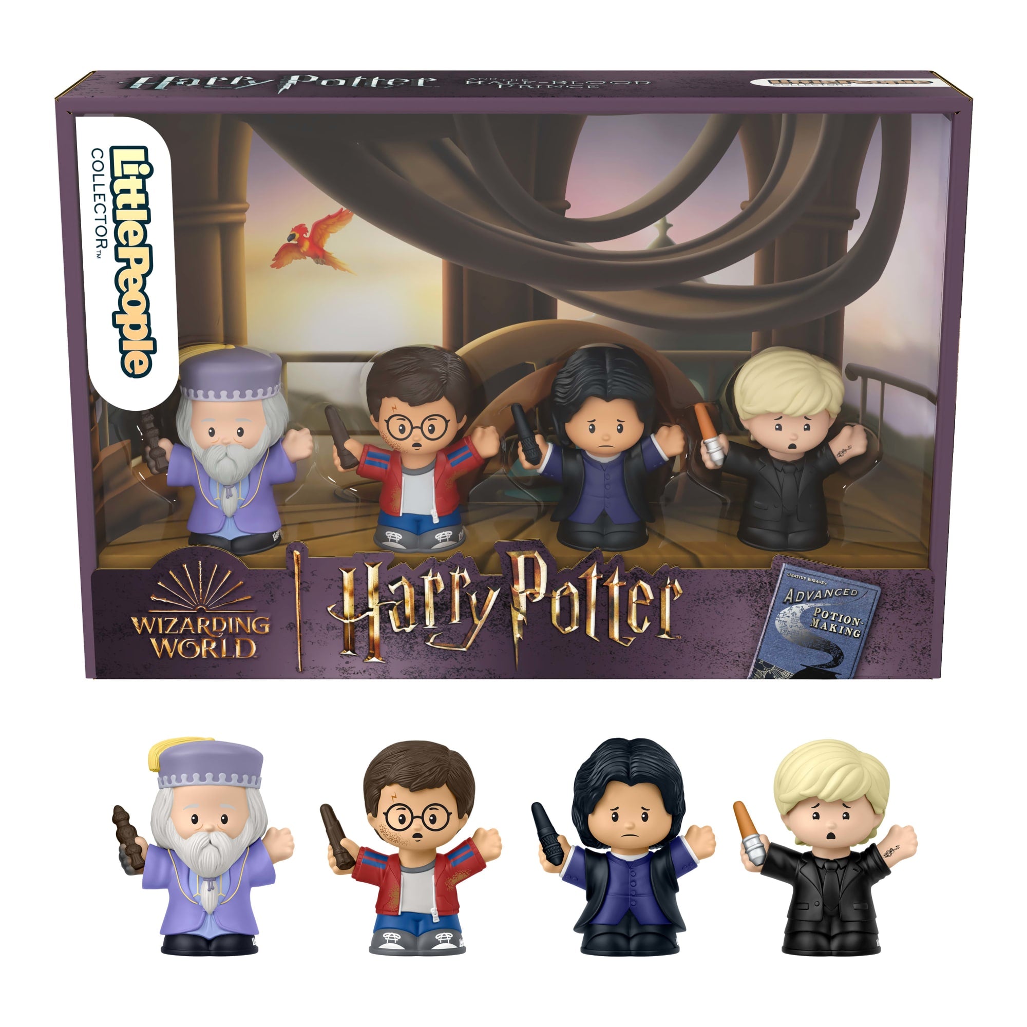 fisher price Little People Collector Figura de Brinquedo Pacote do Harry Potter Enigma do Pr??ncipe