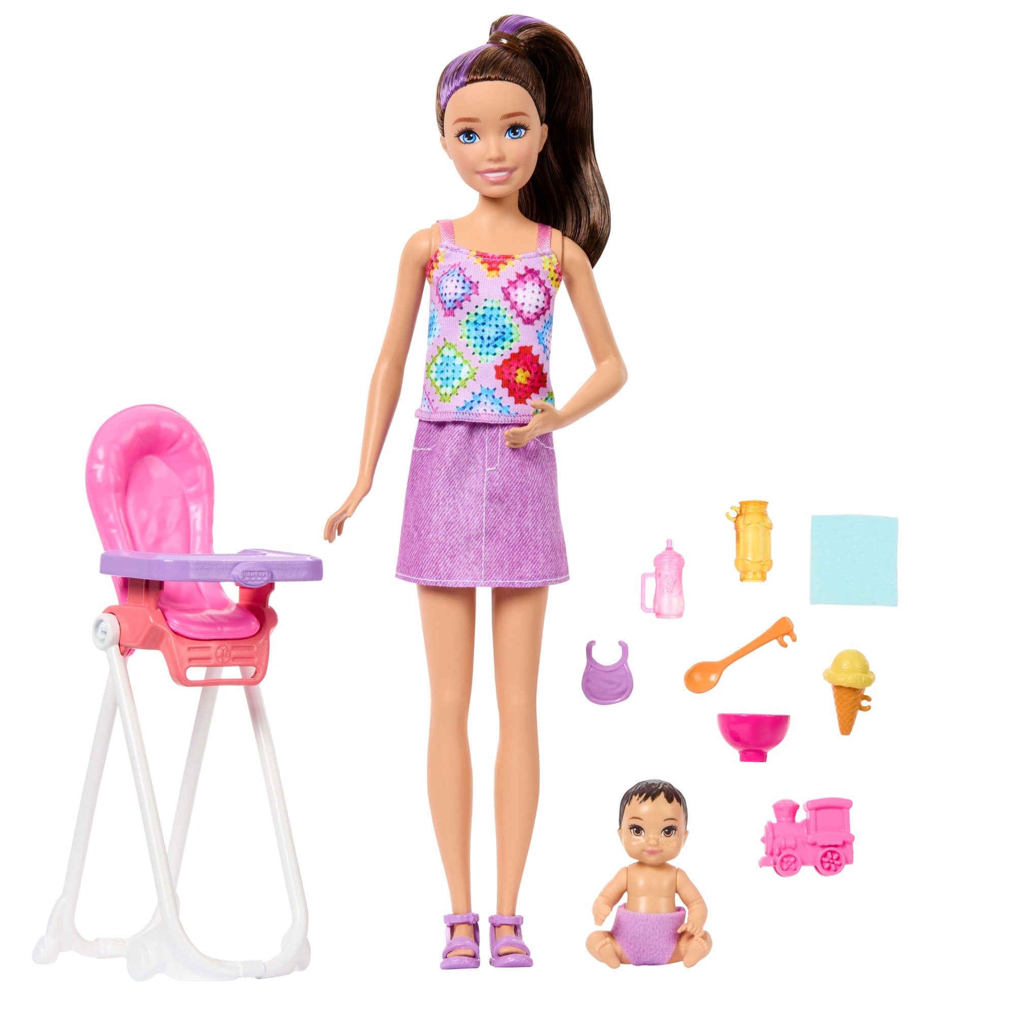 fisher price Barbie Coffret Skipper Baby Sitter