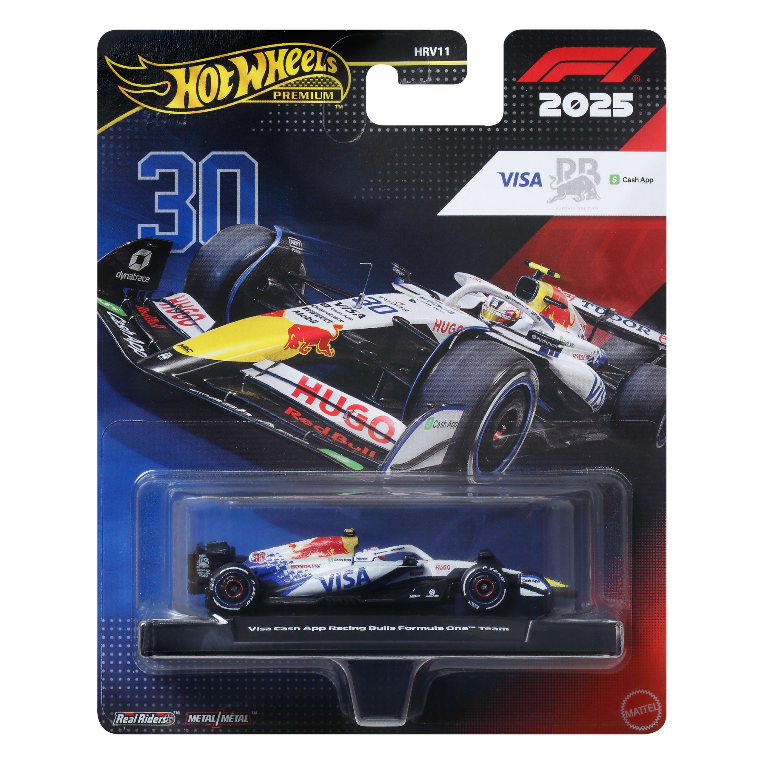 fisher price Hot Wheels Collector Veh??culo de Colecci??n Equipo Visa Cash App Racing Bulls Formula 1 Liam Lawson