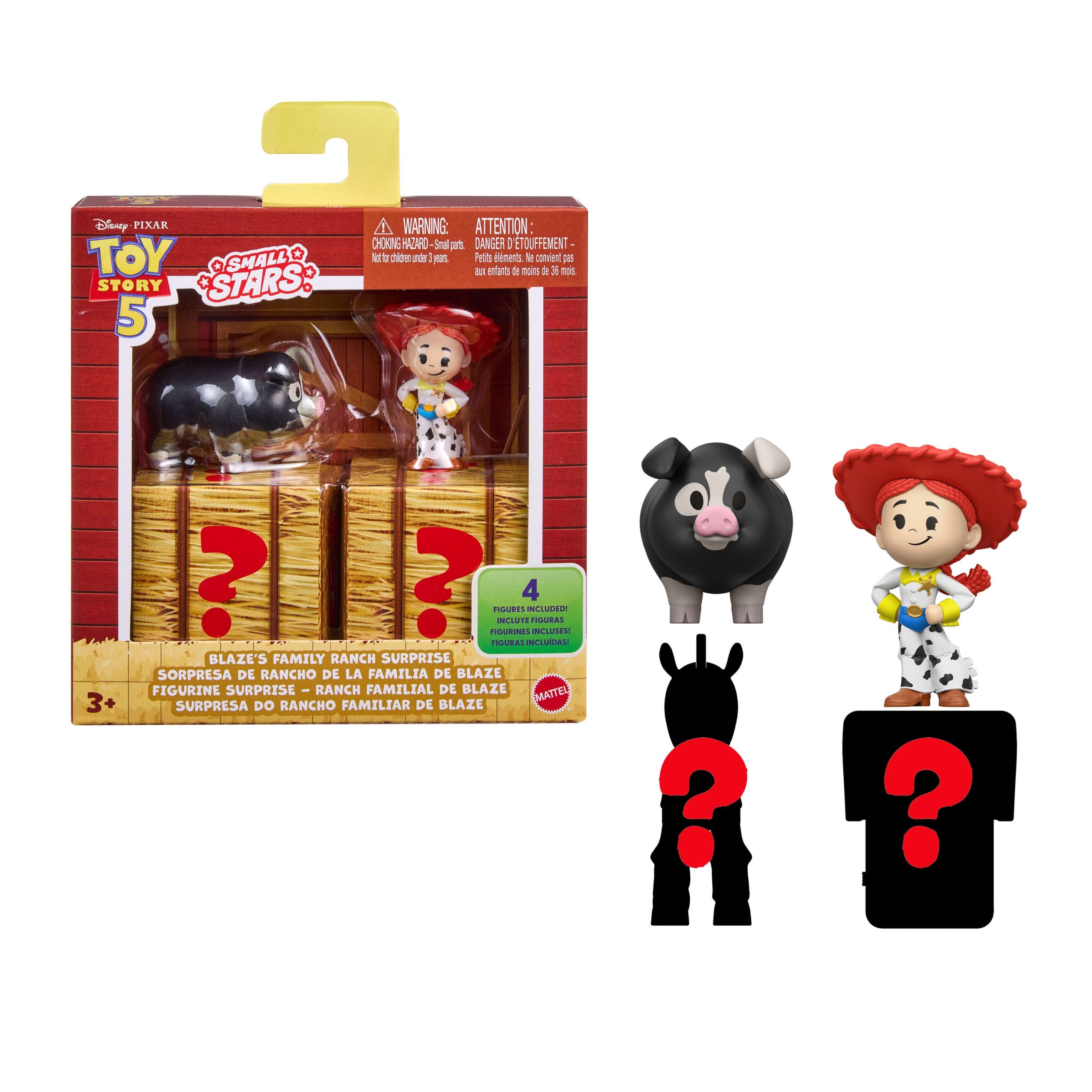 fisher price Pixar Toy Story 5 Figura Mini Colecion??vel Estrelinhas Pacote de Rancho