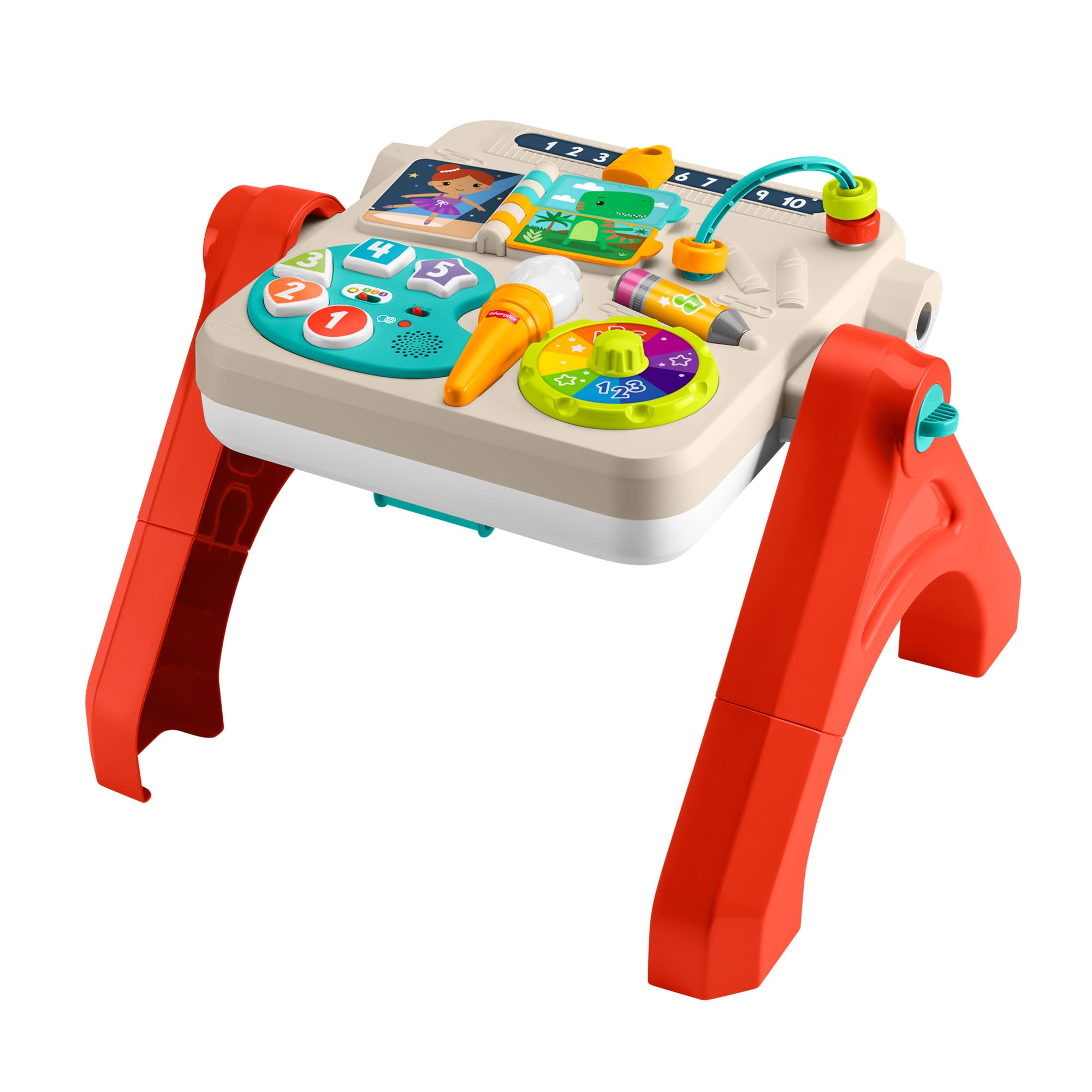 fisher price Fisher-Price? Rires et ??veil Table D??Activit??s et Chevalet 4 en 1