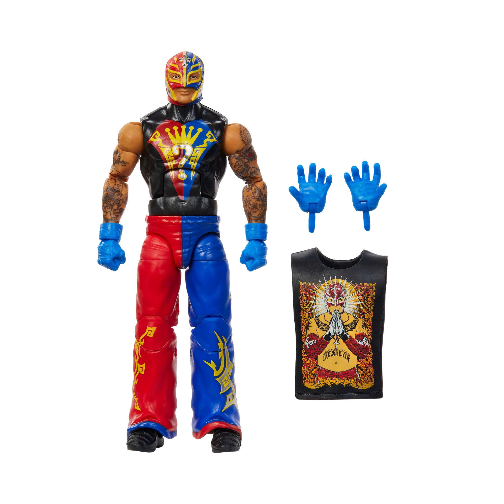 fisher price WWE Figura de Acci??n Elite Rey Mysterio