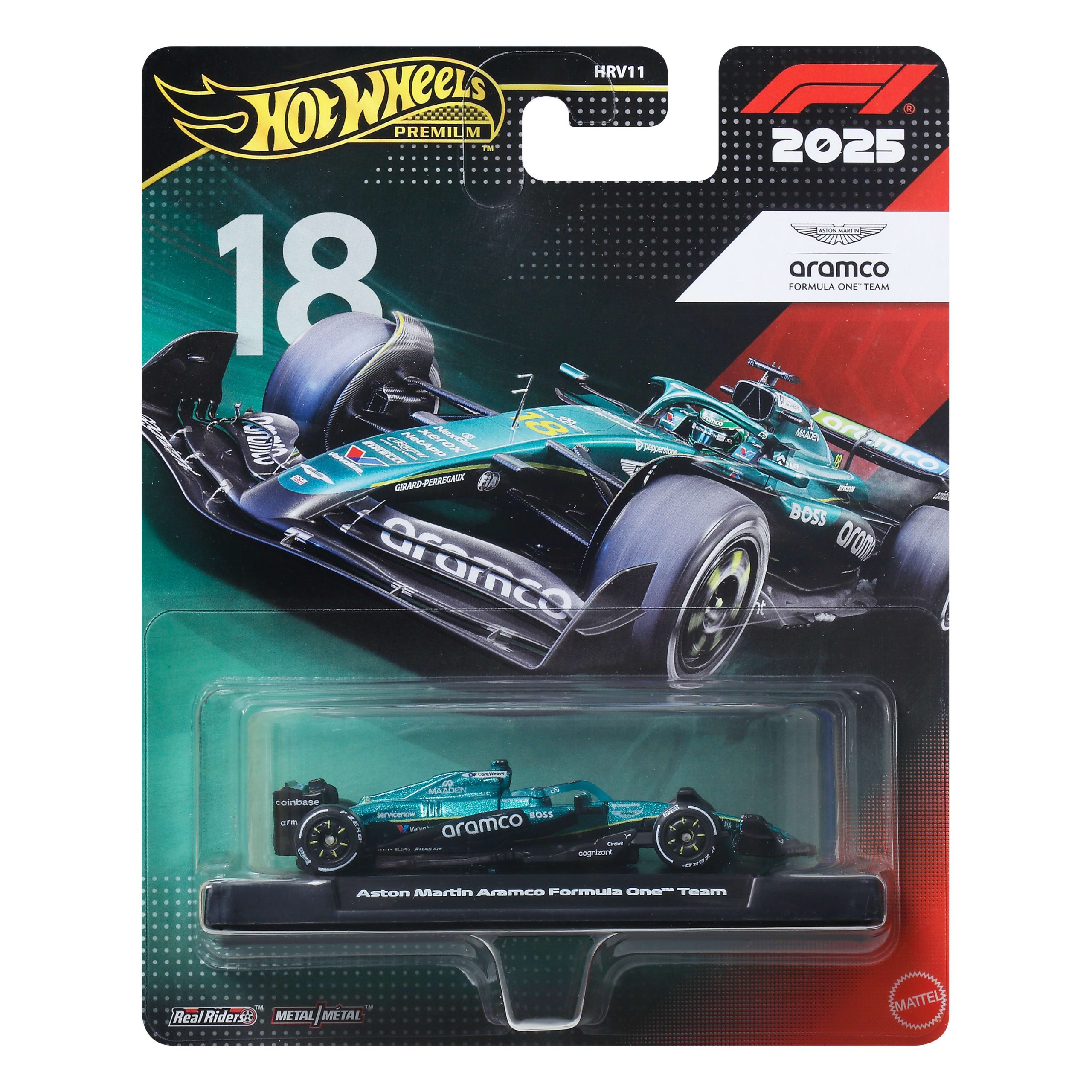 fisher price Hot Wheels Collector Veh??culo de Colecci??n equipo aston martin aramco formula 1 lance stroll