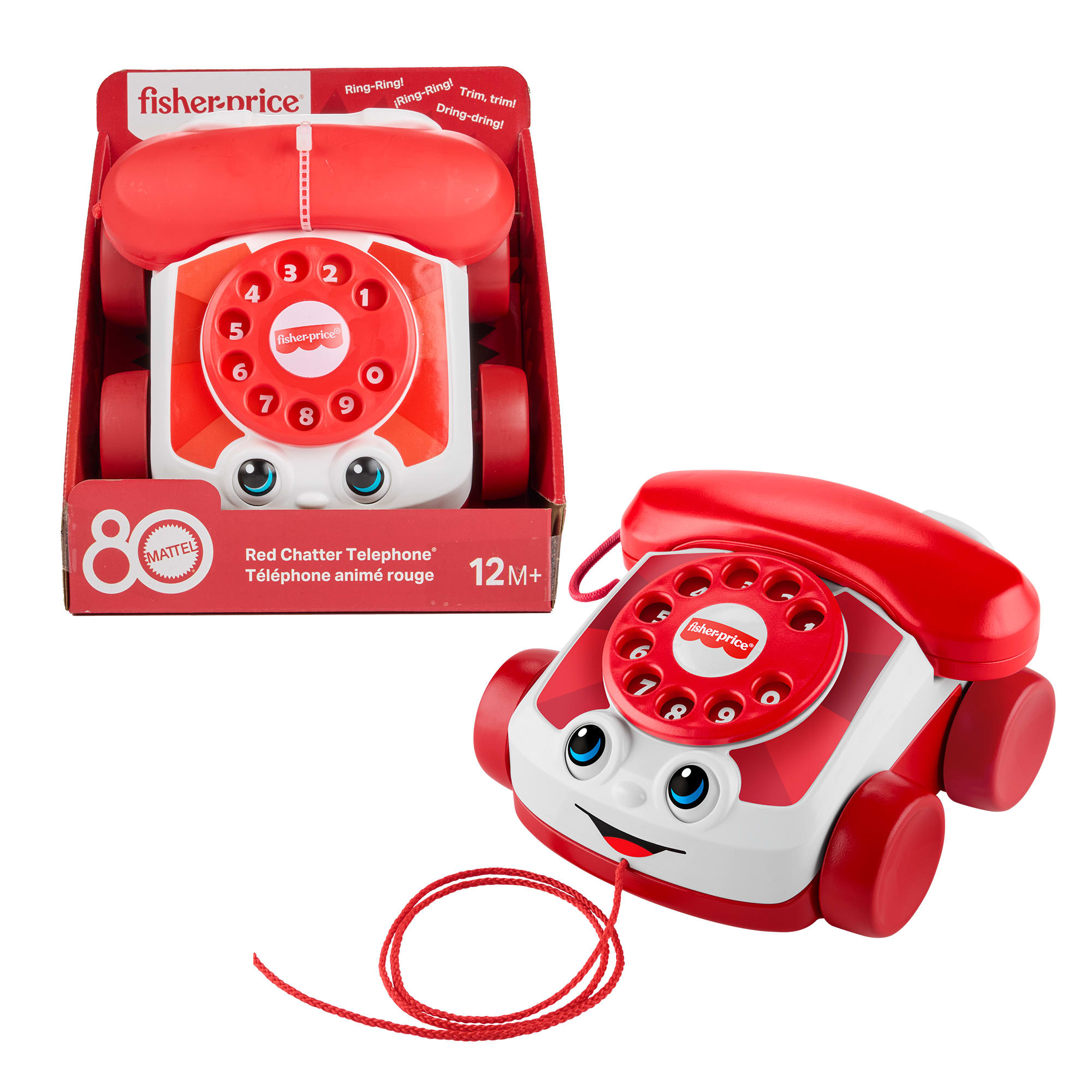 fisher price Fisher-Price? T??l??phone Anim?? Rouge