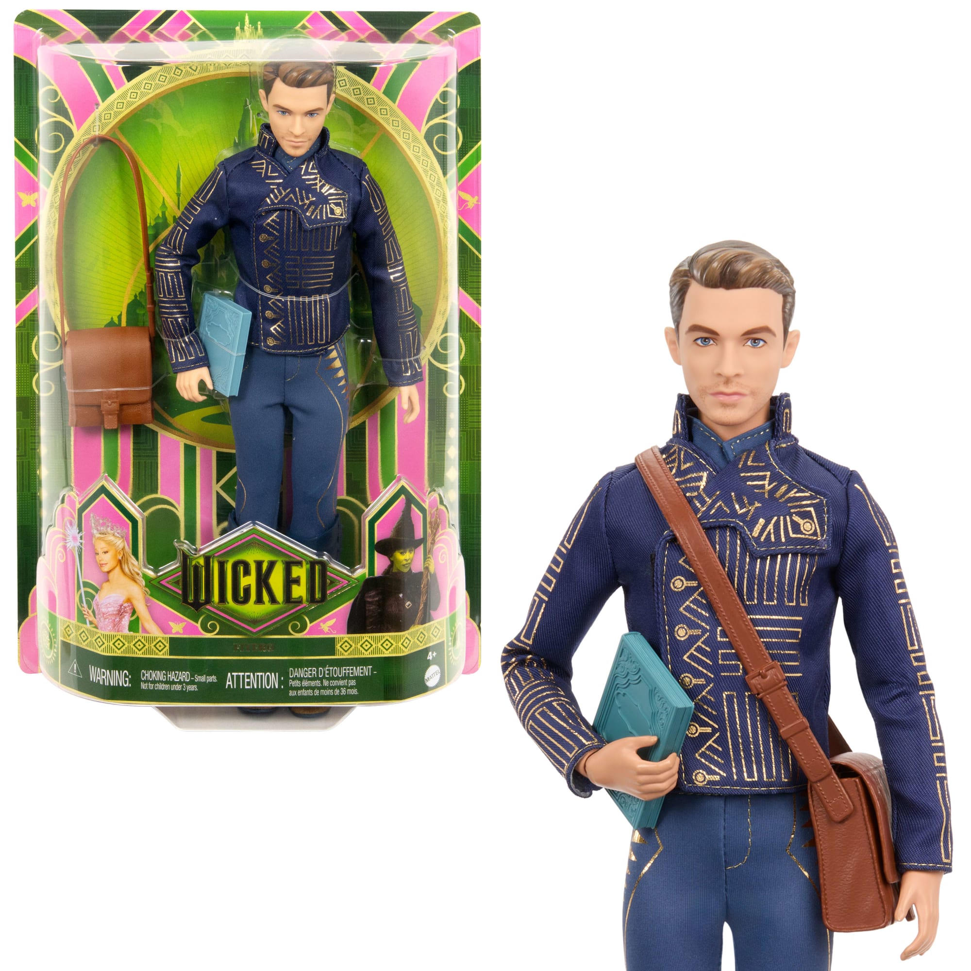 fisher price Universal Pictures?? Wicked Fiyero Fashion Doll With Removable Fashions & Accessories