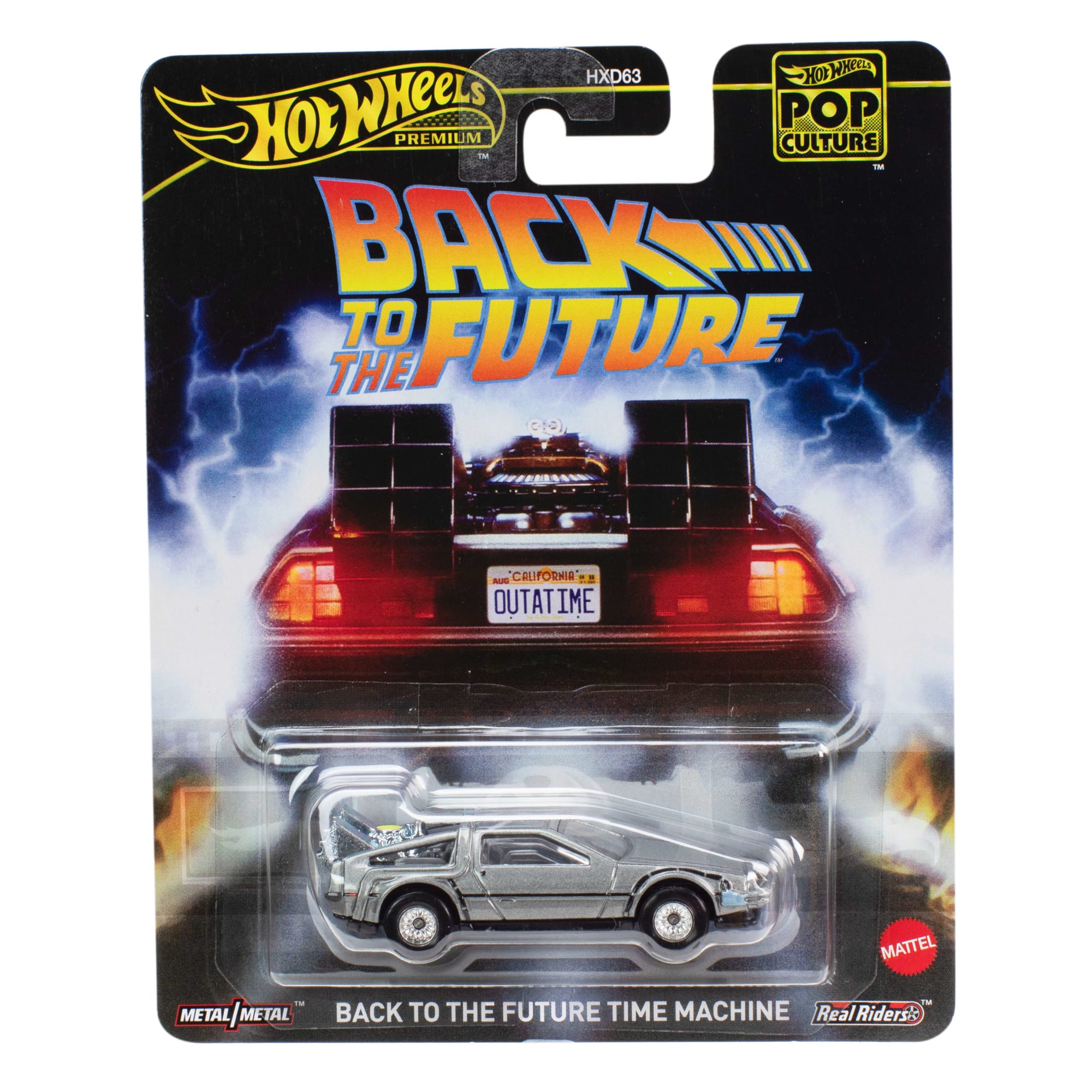 fisher price Hot Wheels Collector Ve??culo de Brinquedo BTTF DeLorean DMC12