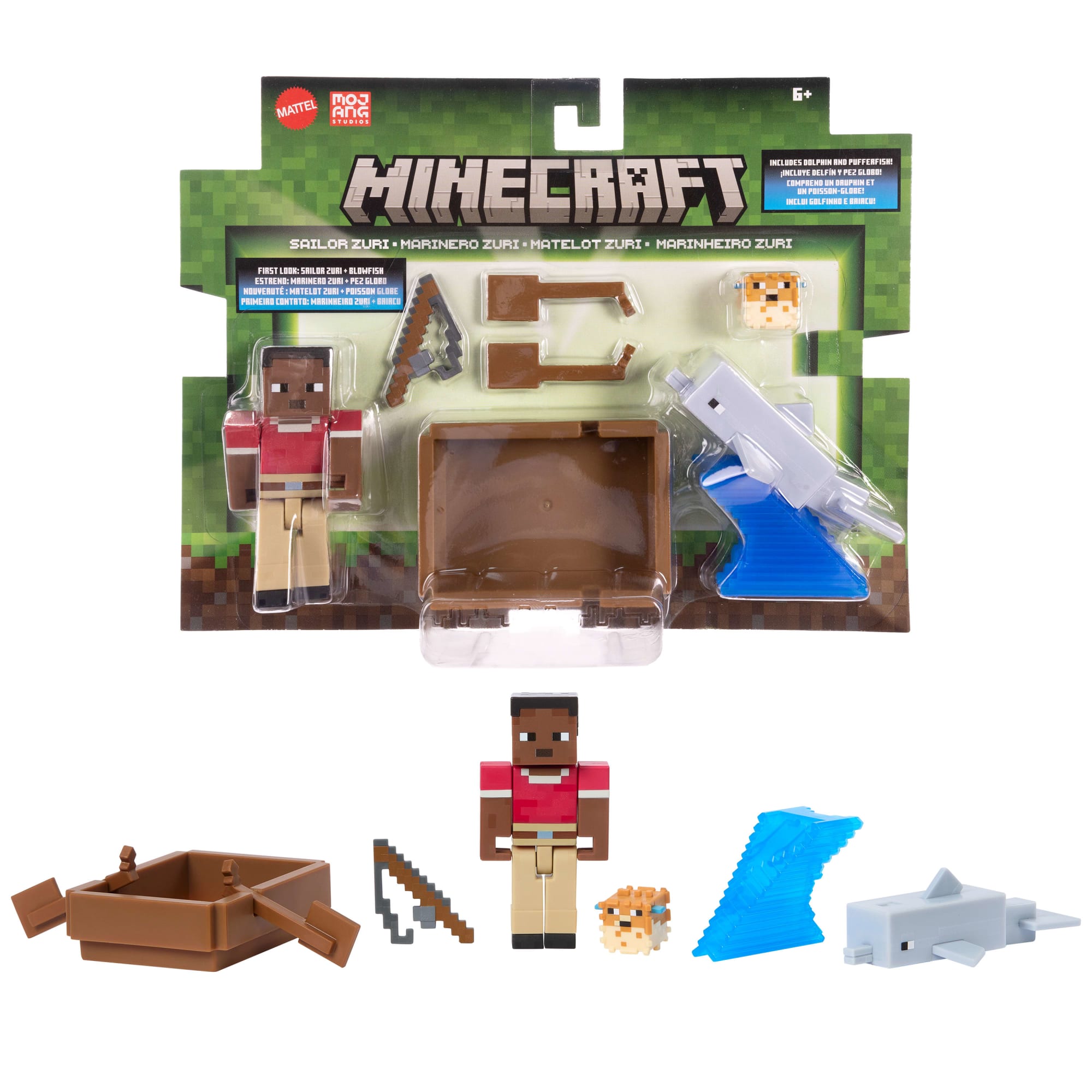 fisher price Minecraft Vanilla Figura de Acci??n Zuri