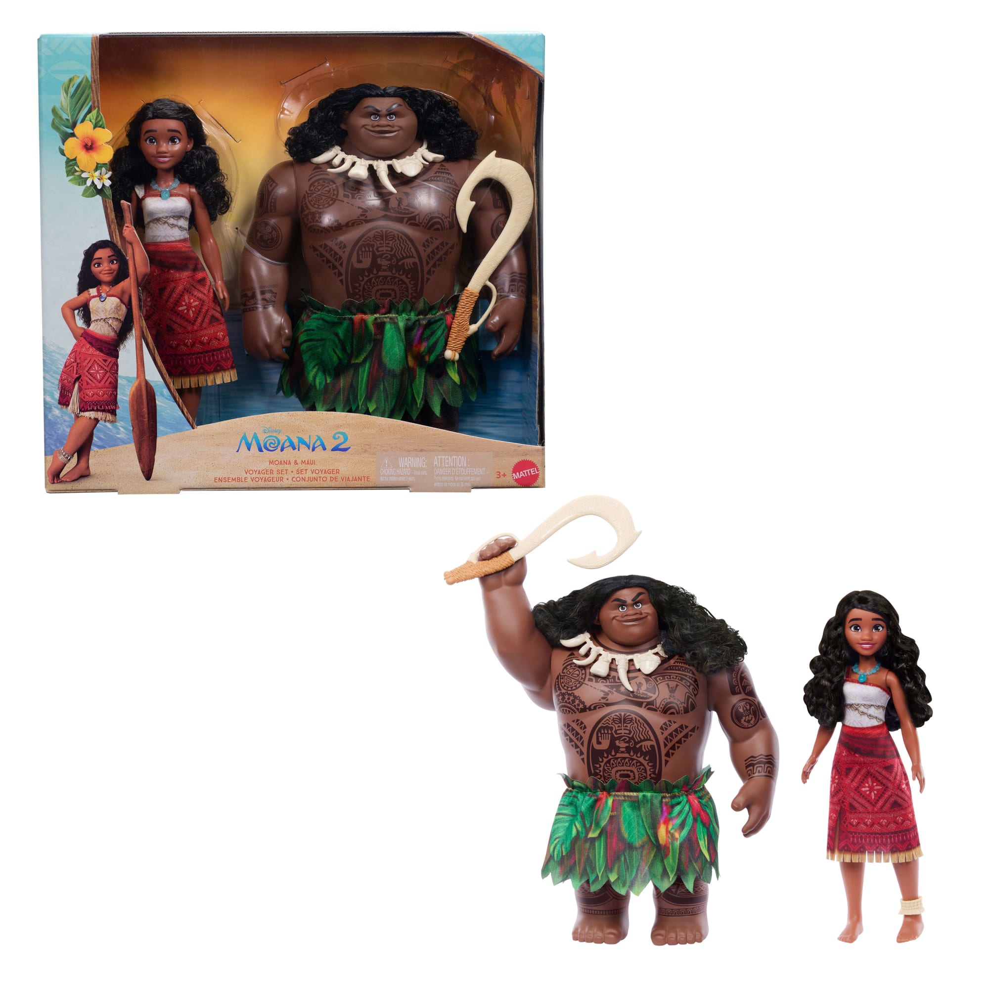 fisher price Moana 2 Bonecos Moana e Maui