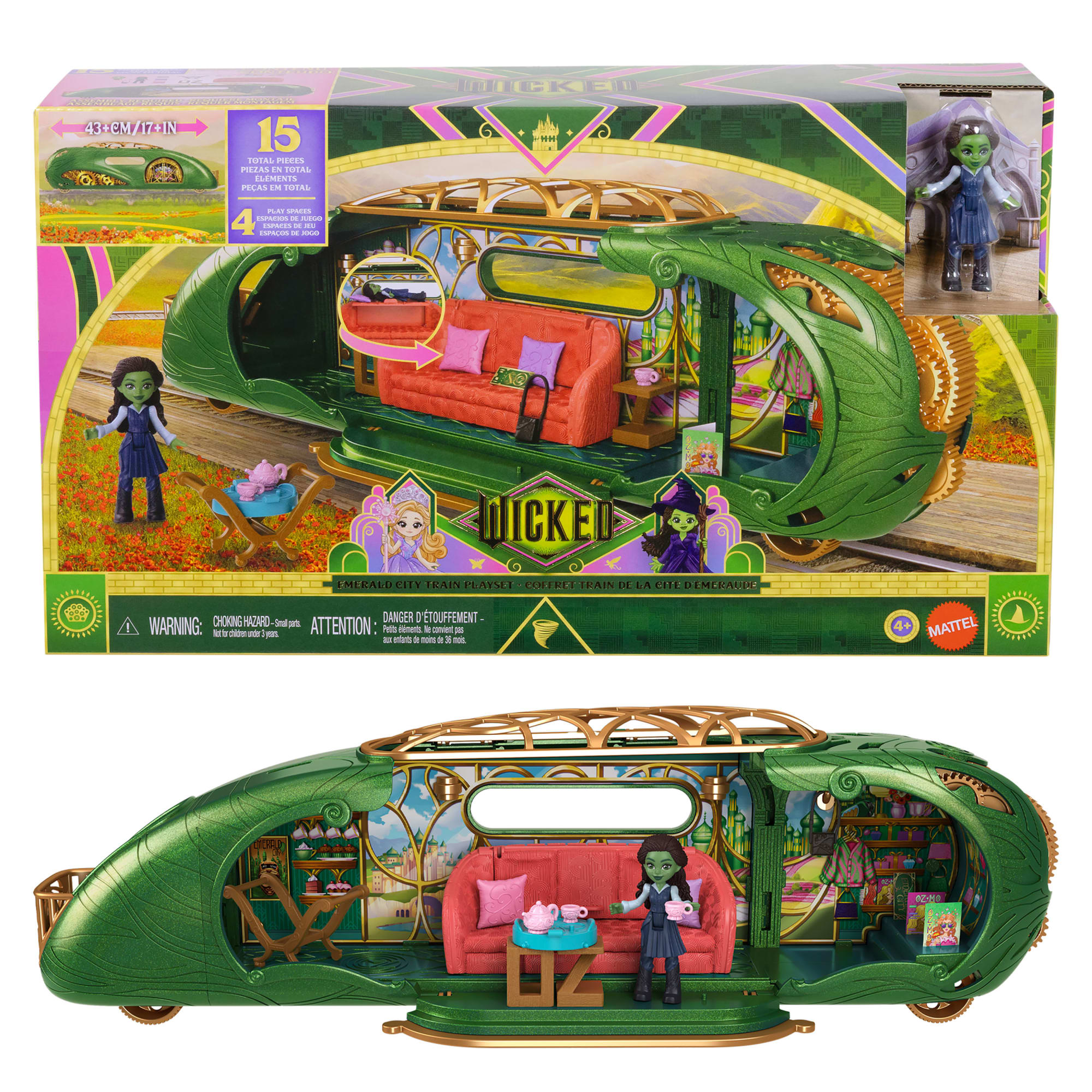 fisher price Wicked Coffret Train de La Cit?? D????meraude
