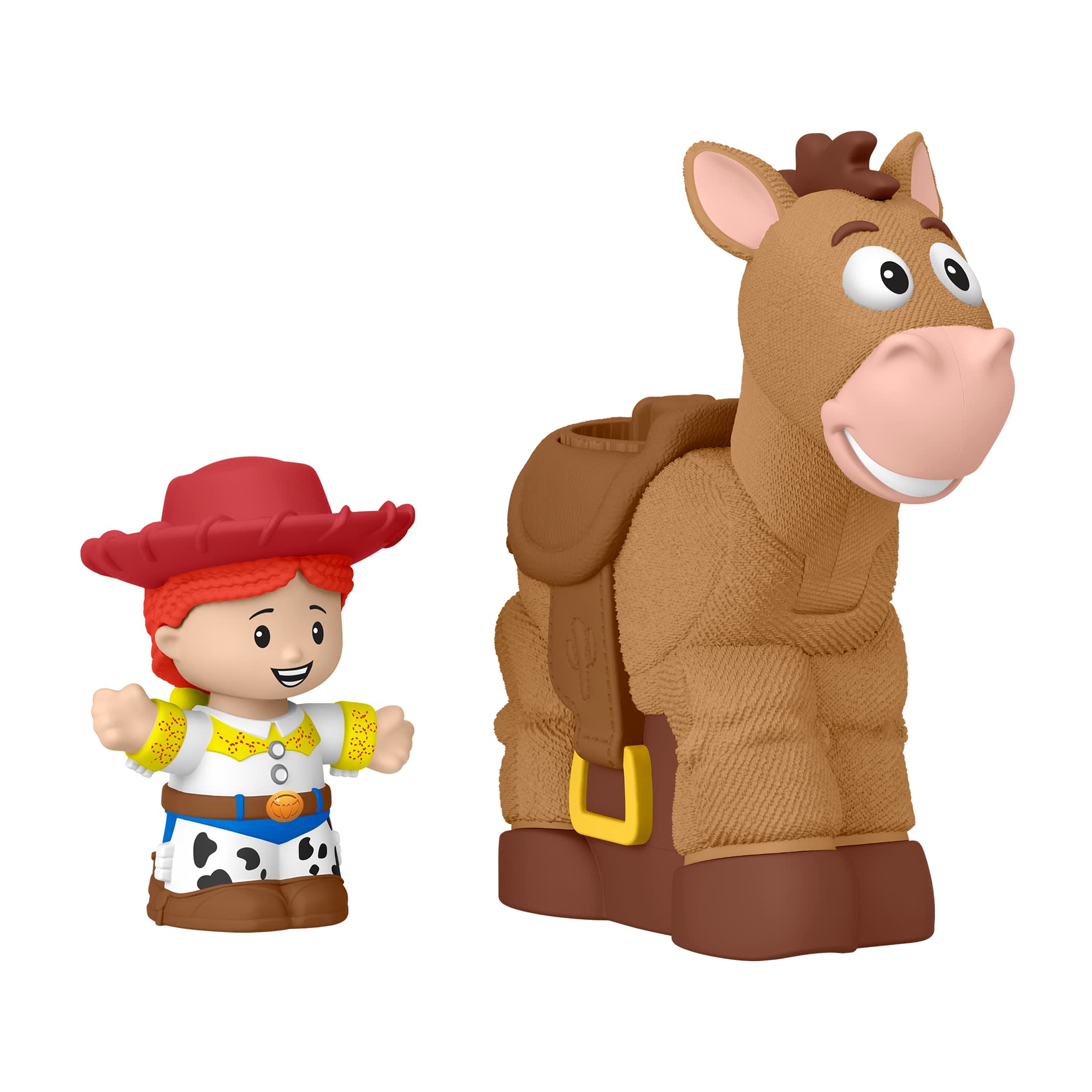 fisher price Fisher-Price Little People Disney Pixar Toy Story Bobbin?? Bullseye & Jessie, Toddler Figure Set