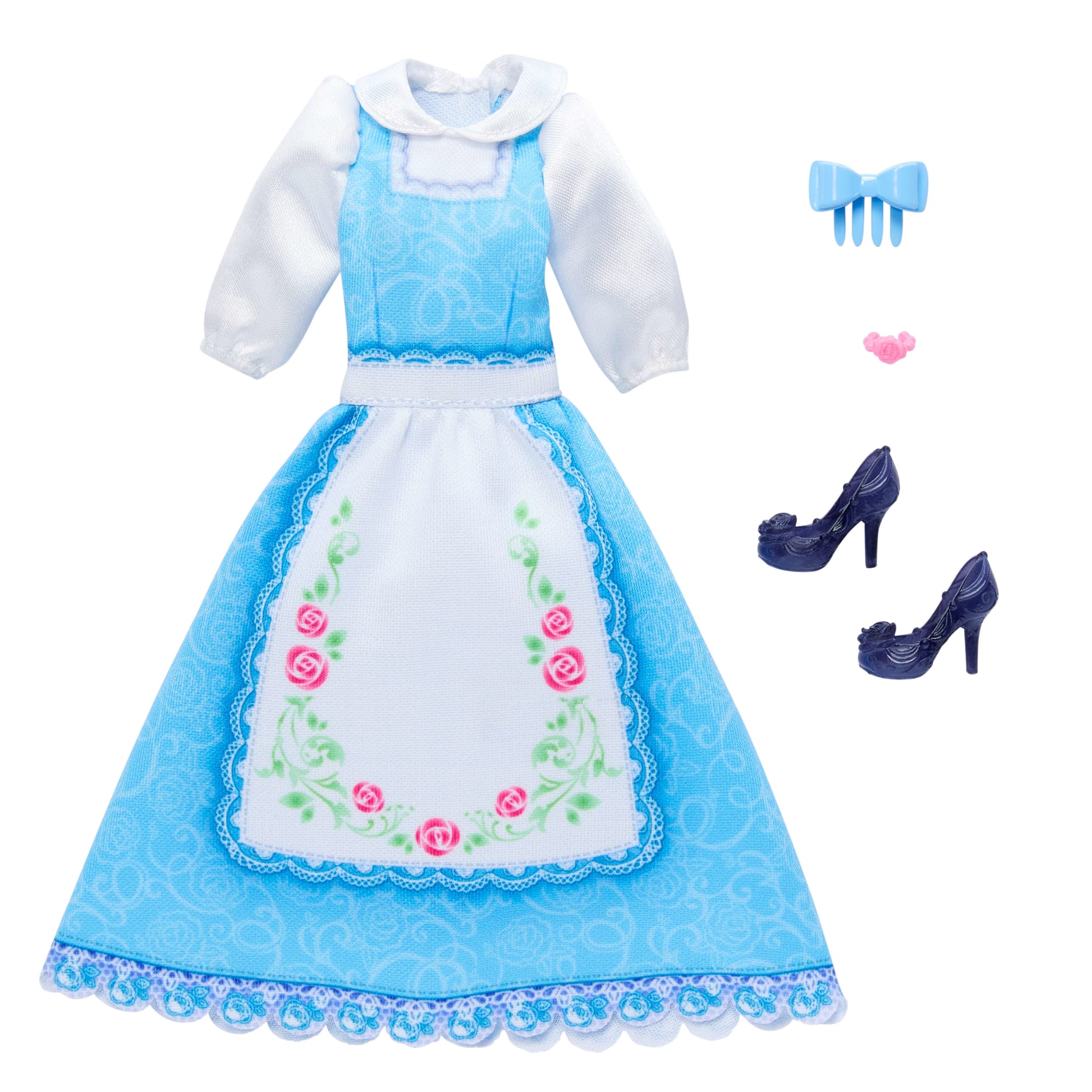 fisher price Disney Princess Enchanted Stories Belle Clothing, Town Fashion & Accessories, Inspired By Movie