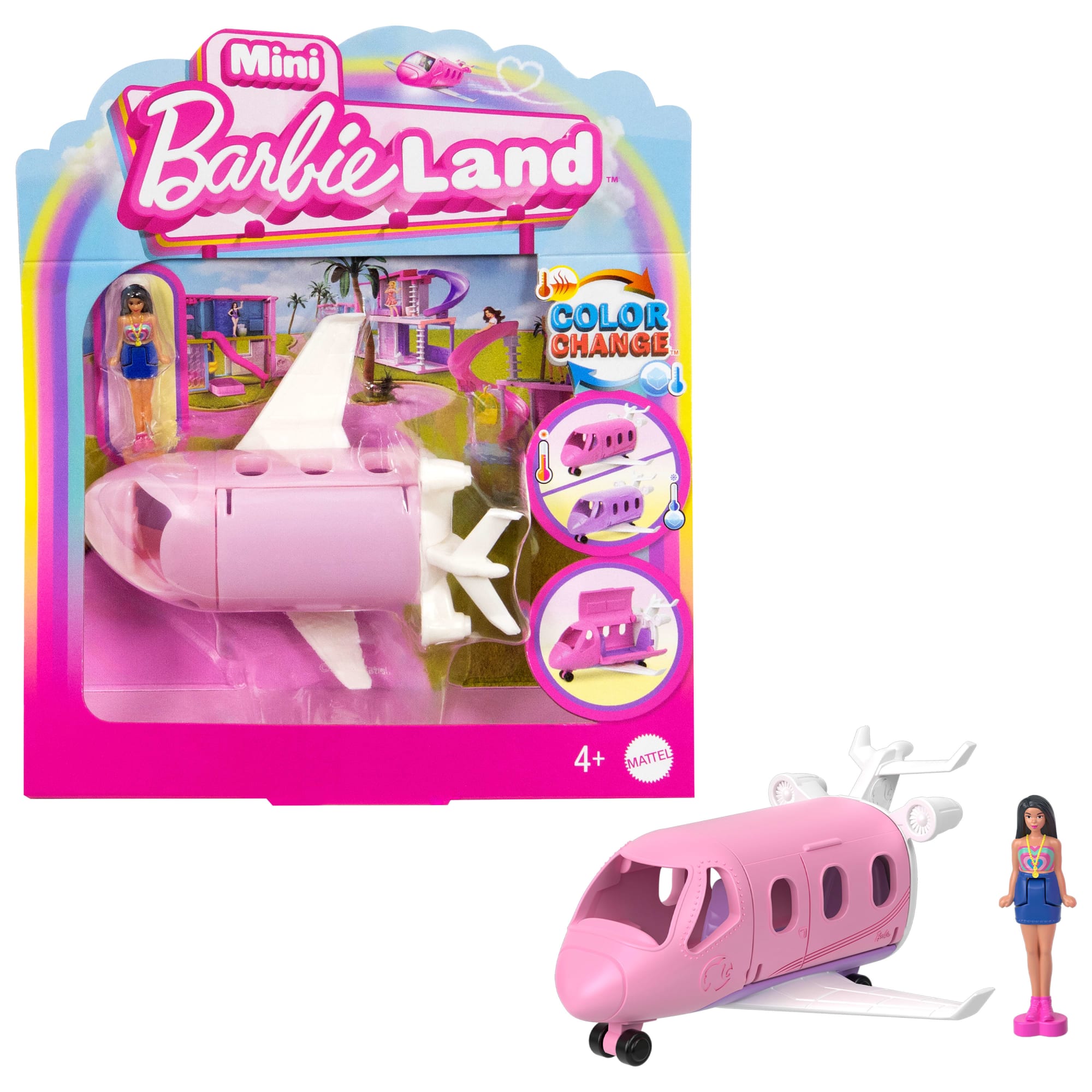 fisher price Barbie Mini BarbieLand Ve??culo para Boneca Avi?o dos Sonhos