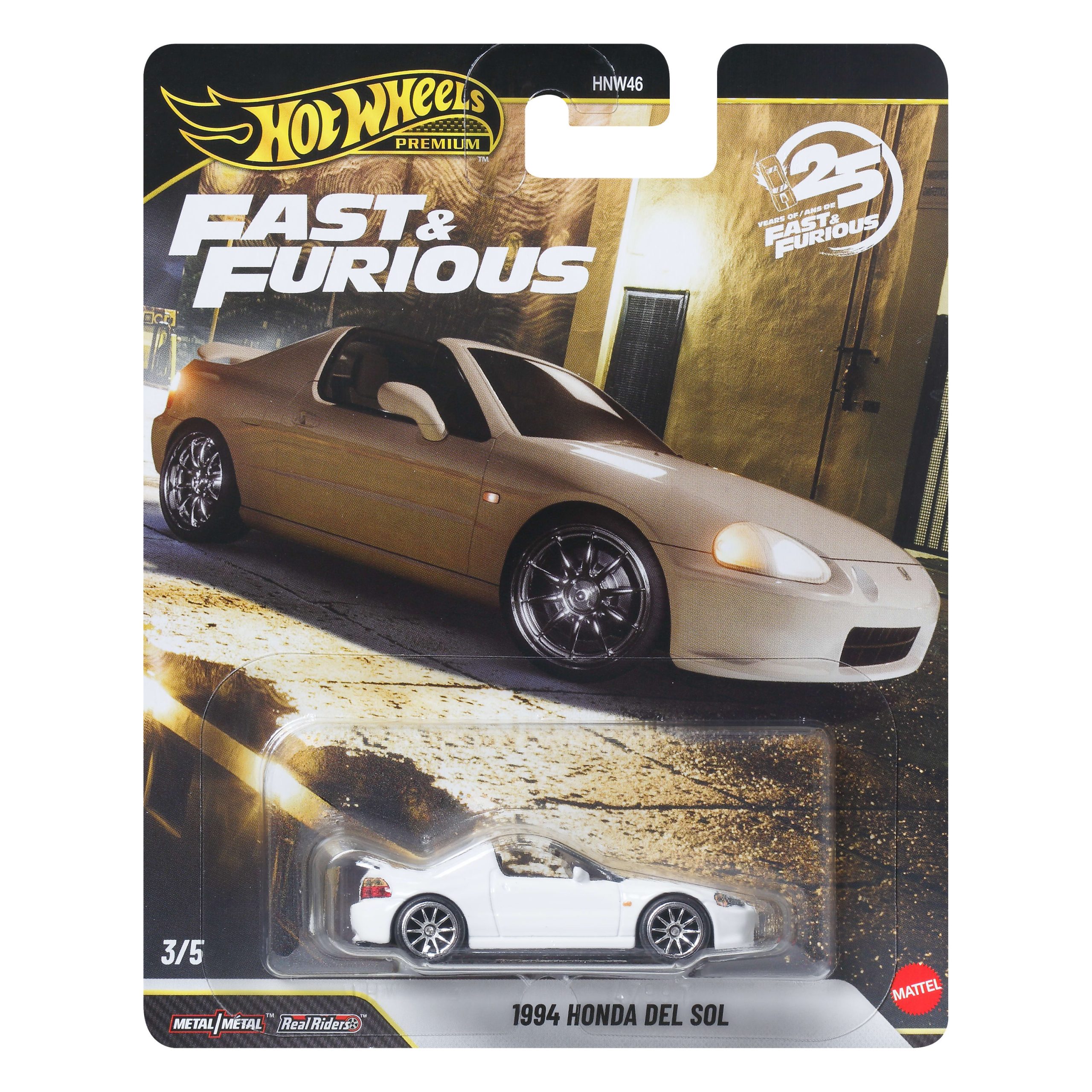 fisher price Hot Wheels Collector Veh??culo de Colecci??n Auto R??pidos y Furiosos Honda del Sol