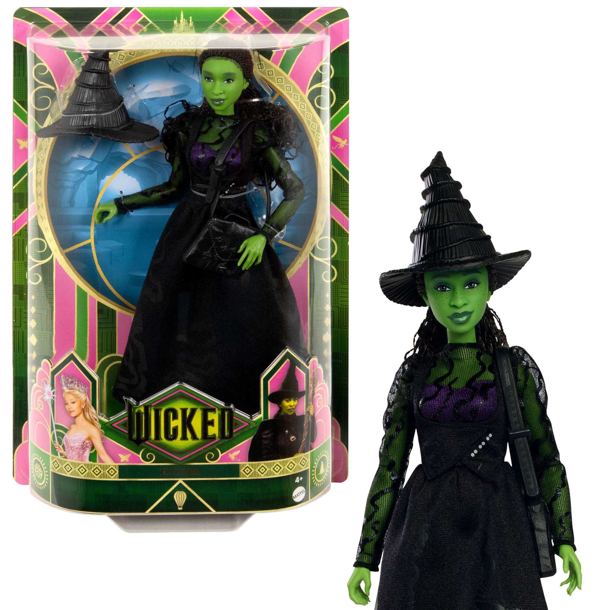 fisher price Universal Pictures?? Wicked Elphaba Fashion Doll With Removable Fashions & Accessories