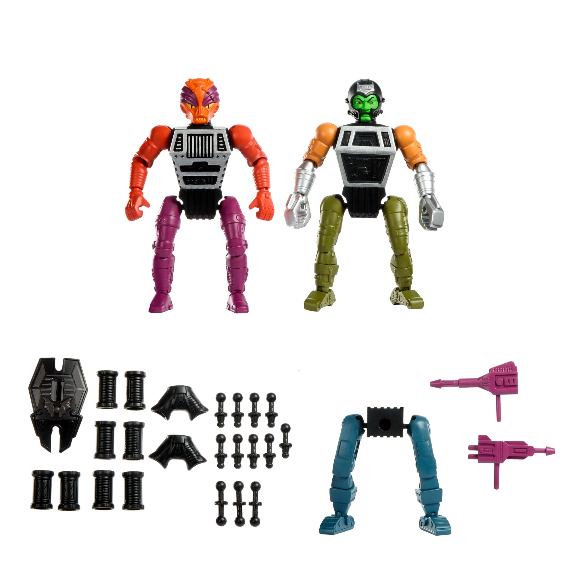 fisher price Masters Of The Universe Origins Multi Bot Deluxe Action Figure Robot, 43 Modular Parts