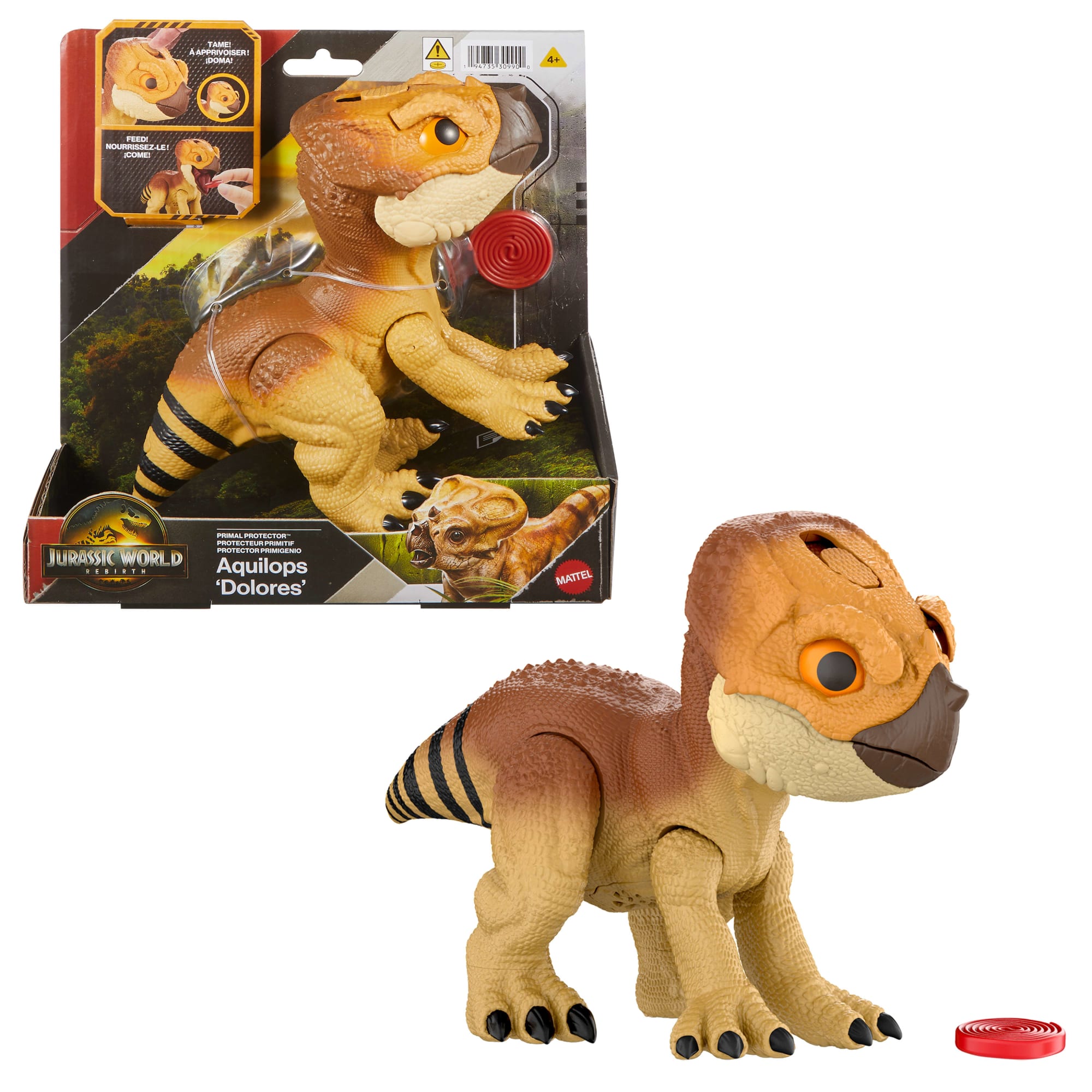 fisher price Jurassic World Dinosaurio de Juguete Rebirth Dinosaurio Interactivo