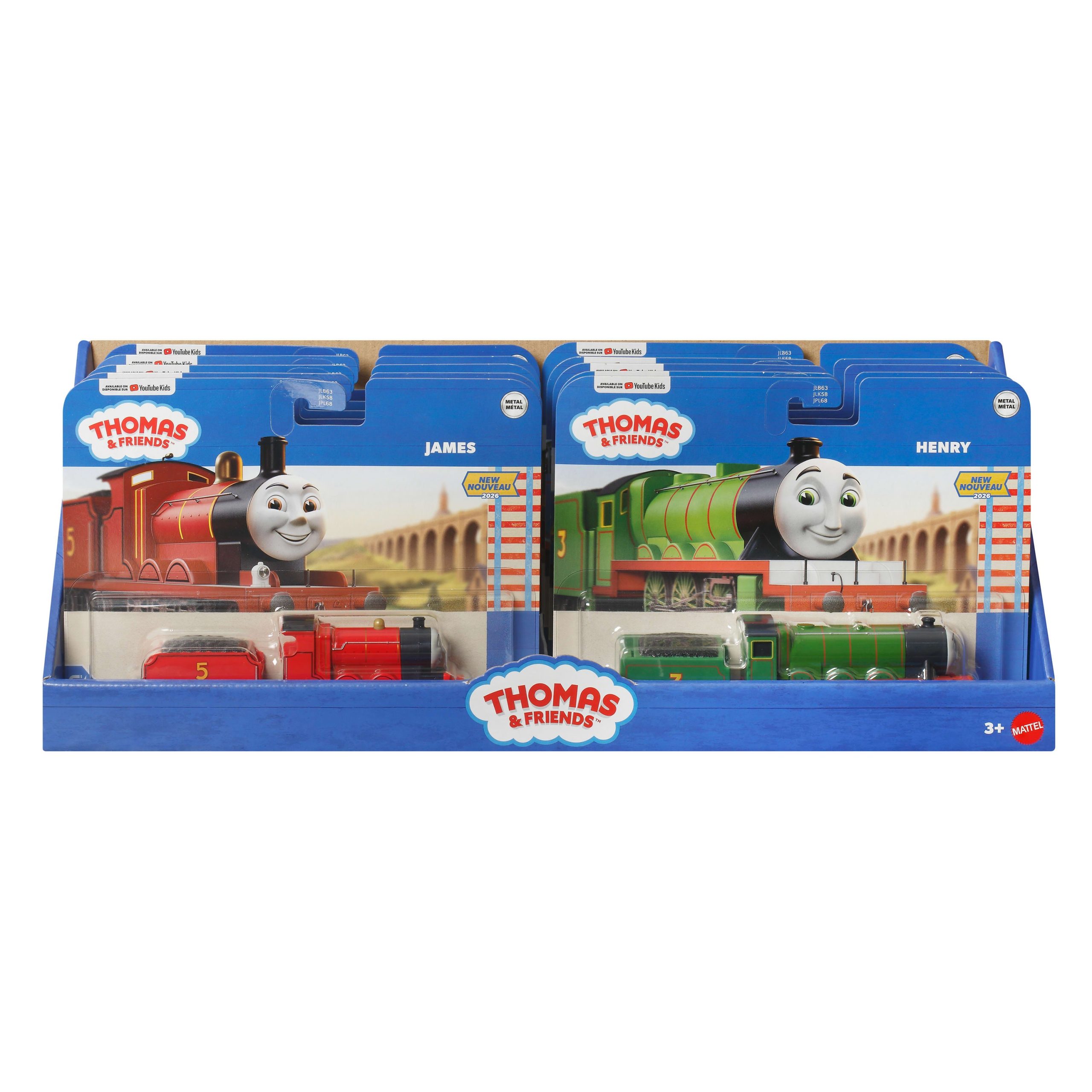 fisher price Thomas & Friends By Fisher-Price Die-Cast Engine 2-Pack Or Deluxe Toy Train