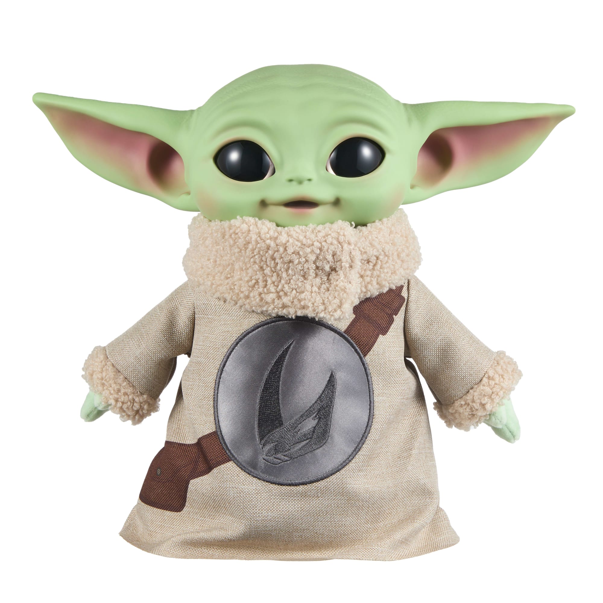 fisher price Star Wars The Mandalorian & Grogu Movie Grogu Rondel Design Vinyl Head Soft Plush Body