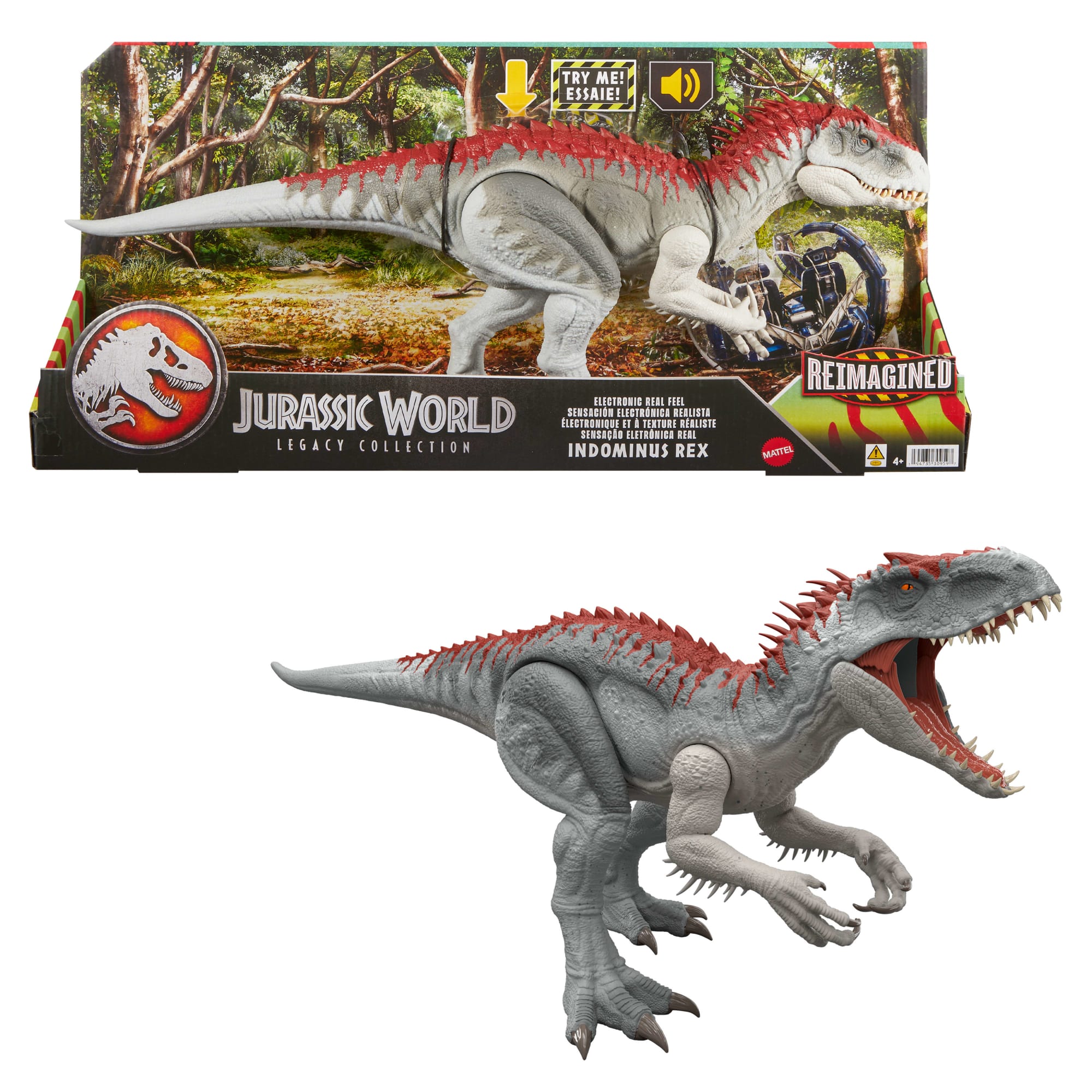 fisher price Jurassic World Figurine ??lectronique R??aliste Indominus Rex