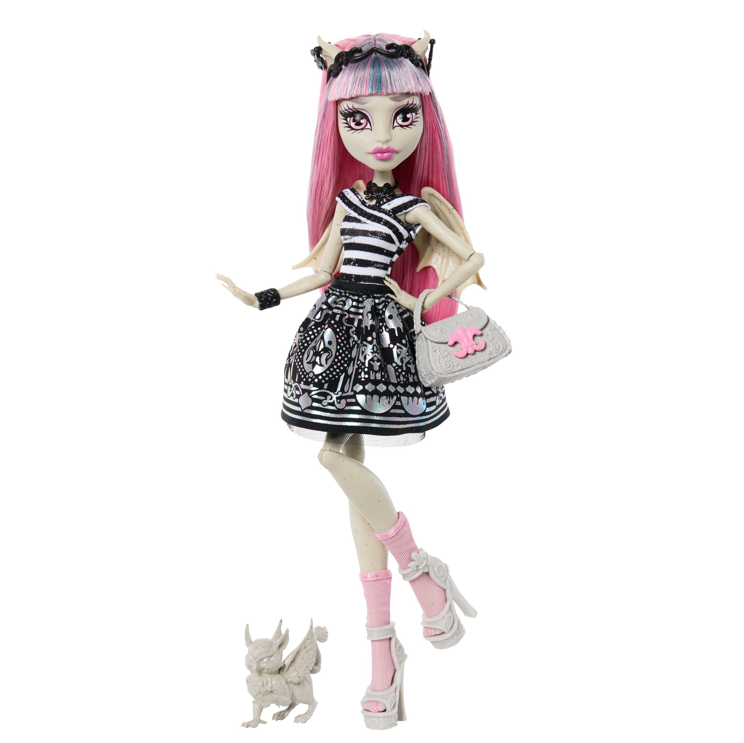 fisher price Monster High Skullector Mu?eca de Colecci??n Rochelle Creeproduction
