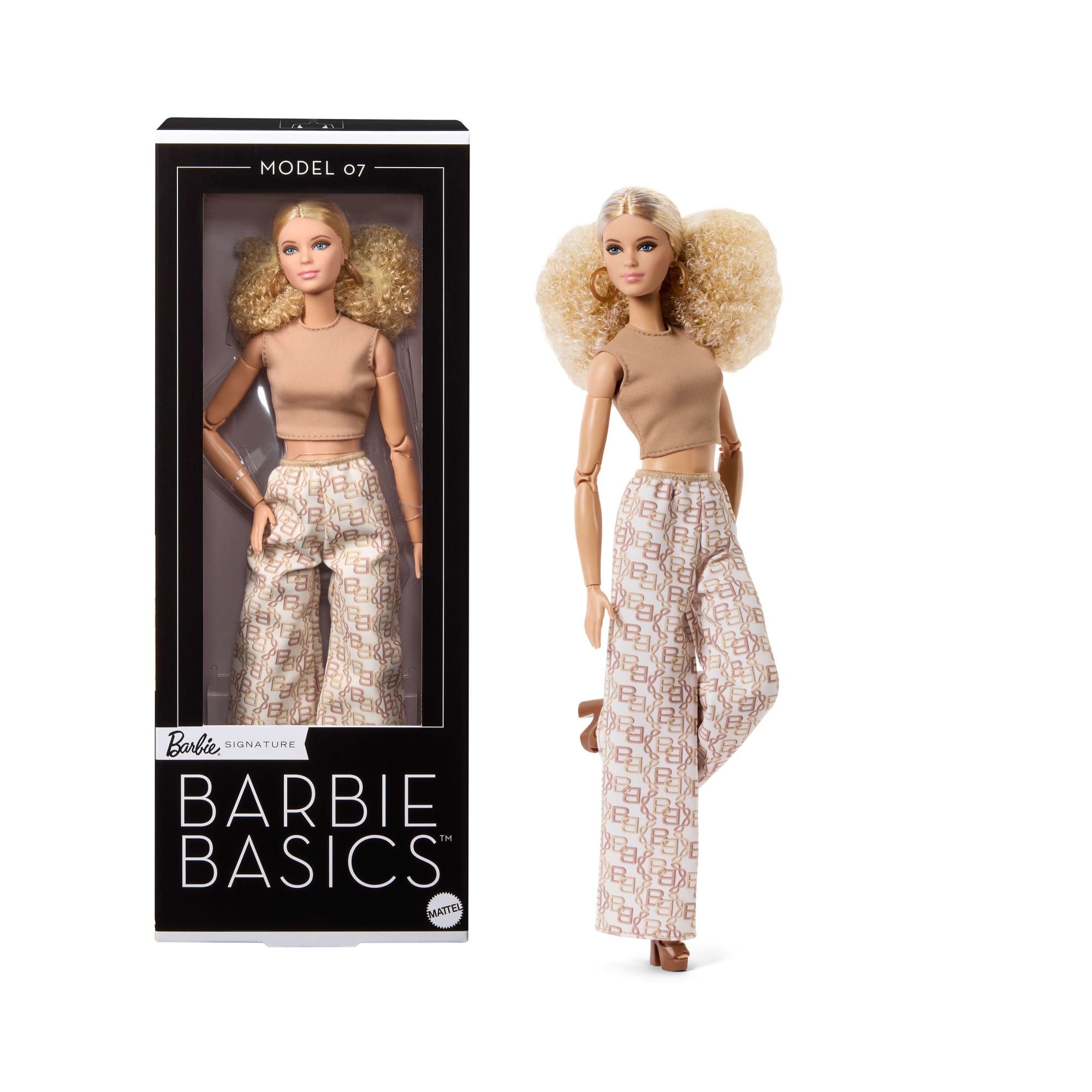 fisher price Barbie Signature Barbie Basics Pantalones Dorados