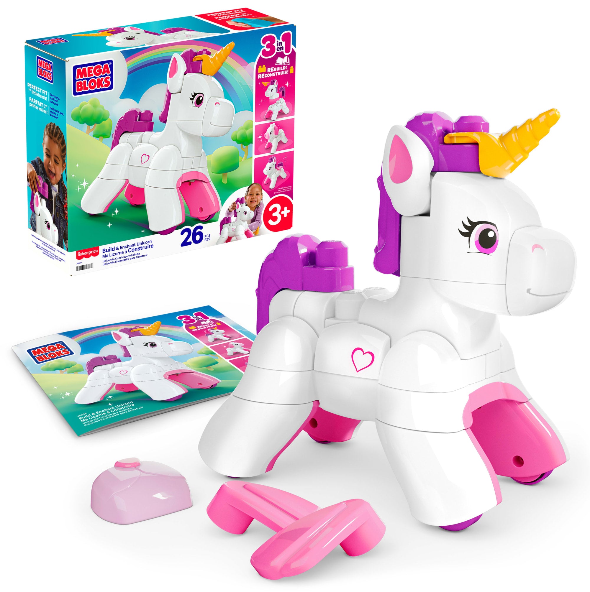 fisher price Mega Bloks? Ma Licorne ?? Construire