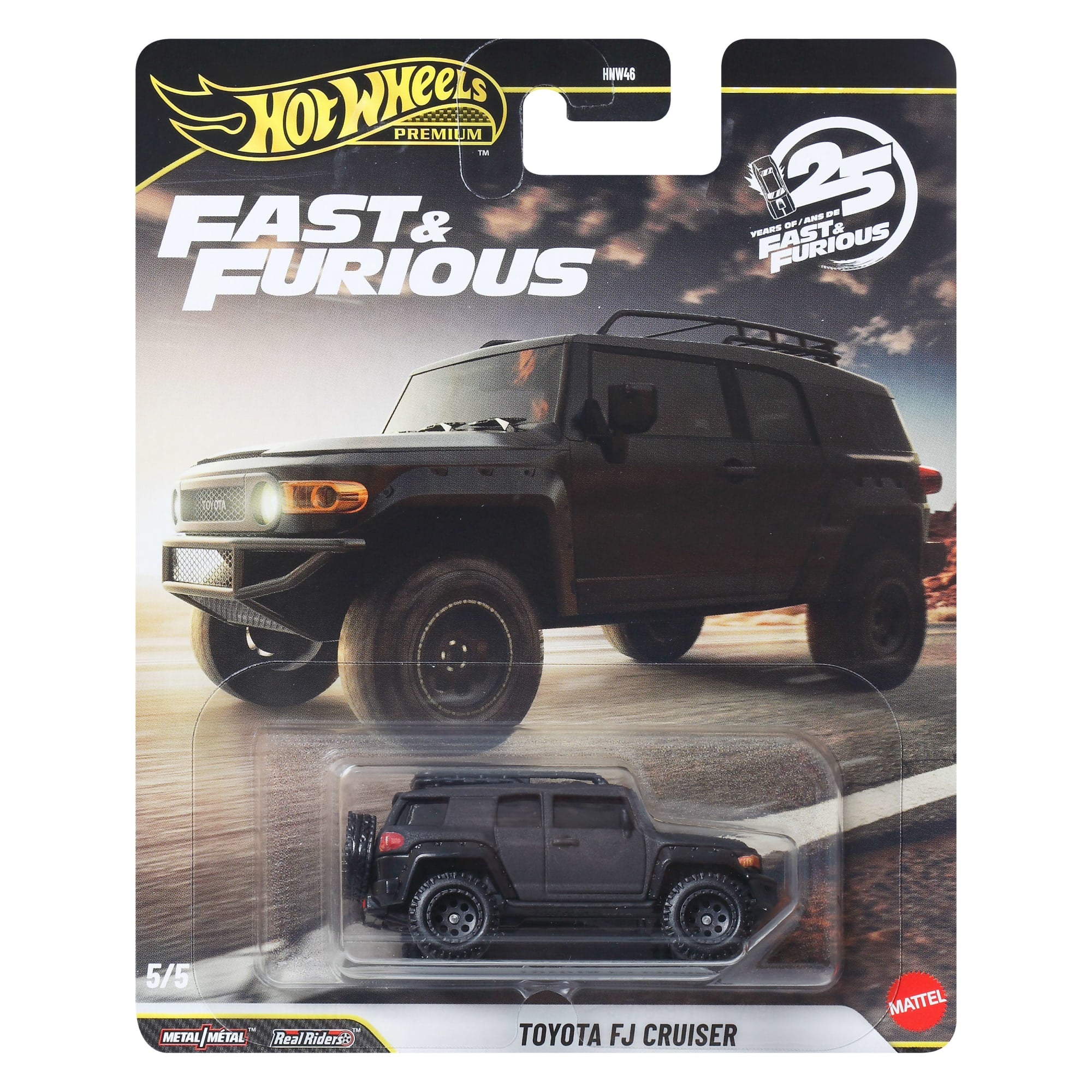 fisher price Hot Wheels Cars, Premium Fast & Furious Car For Adult Collectors