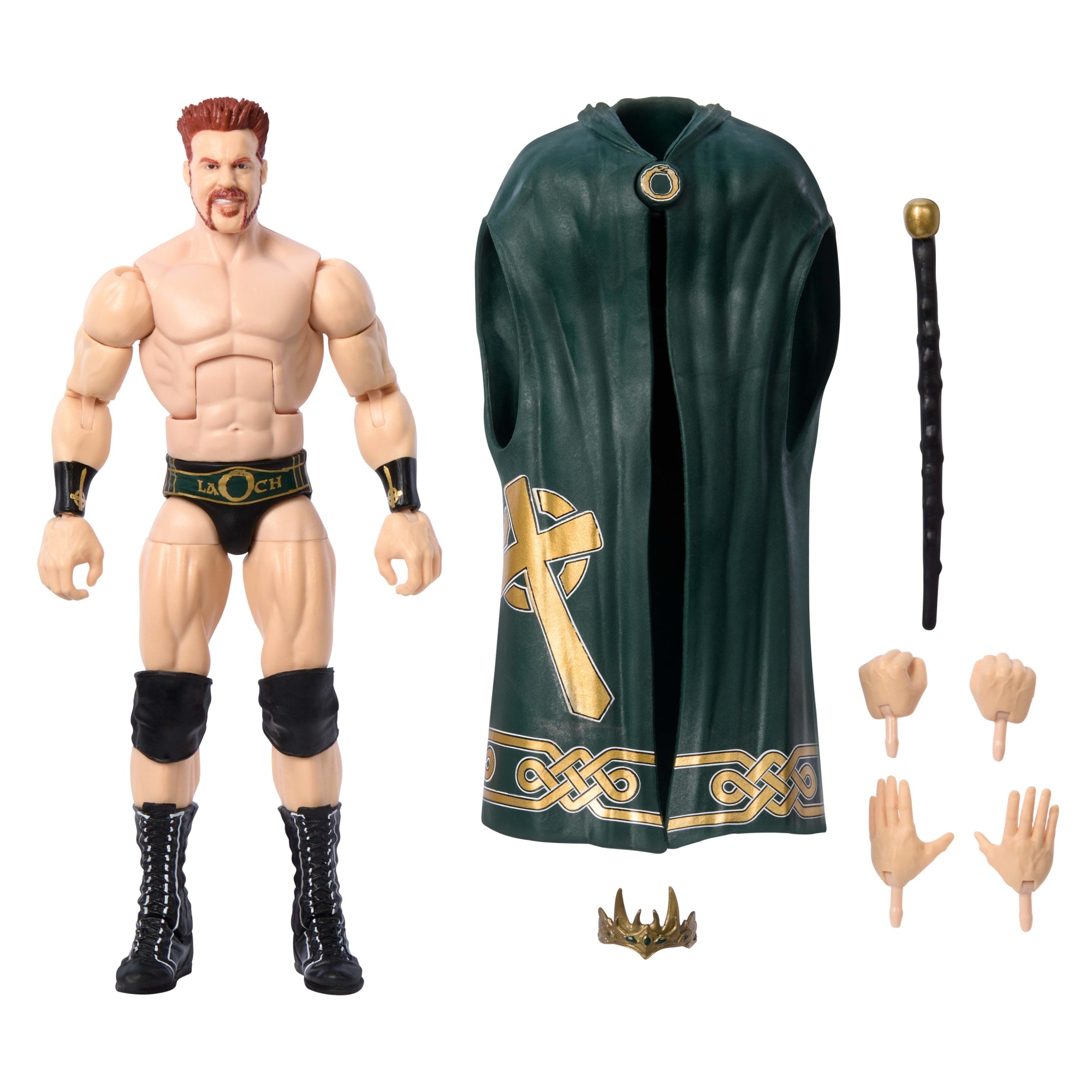 fisher price WWE Figura de Acci??n Elite King Sheamus