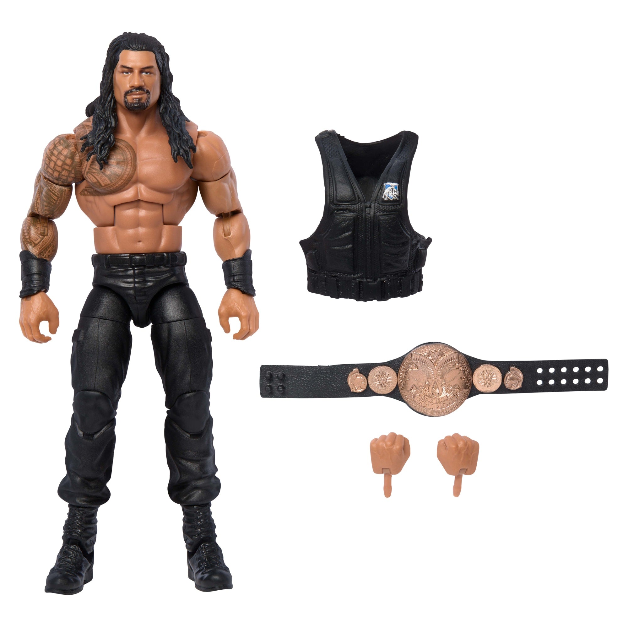 fisher price WWE Figura de Acci??n Elite Roman Reigns Greatest Hits 2025