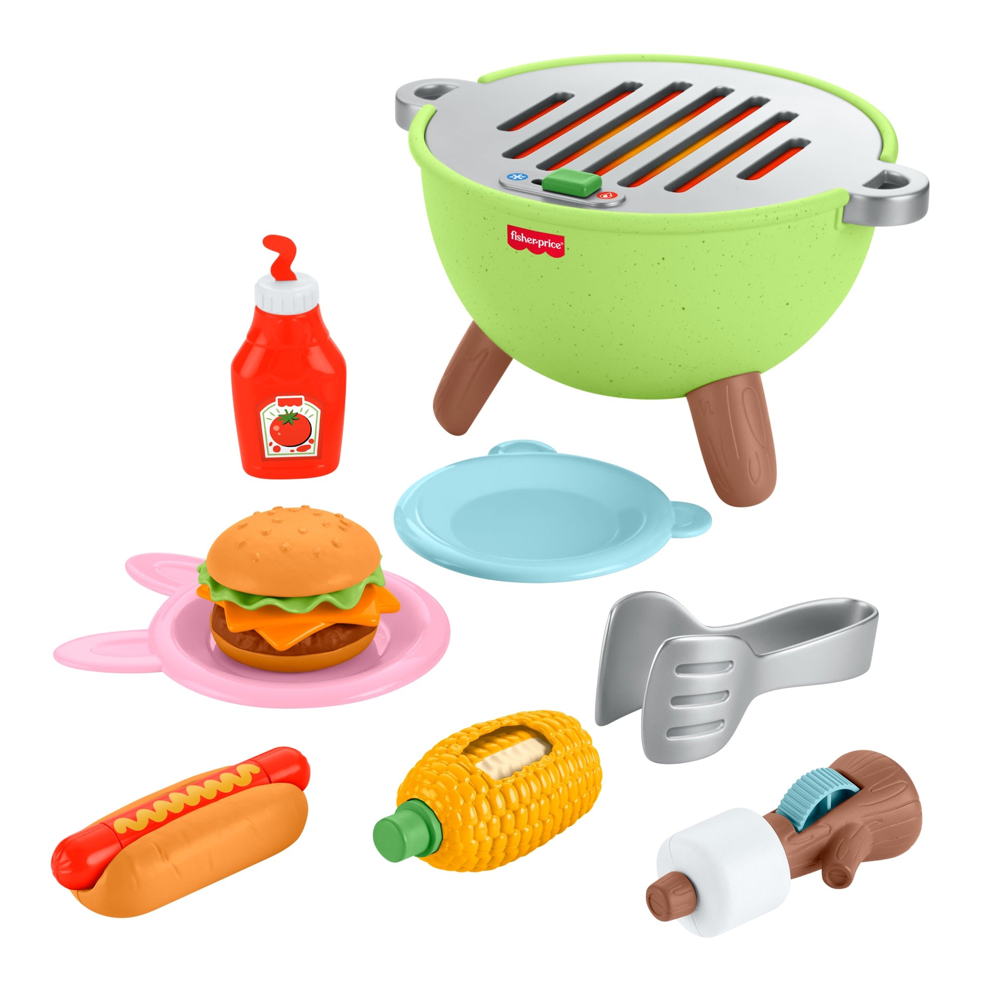 fisher price Fisher-Price Juguete para Beb??s Amigos del Bosque Mi Primera Parrillada