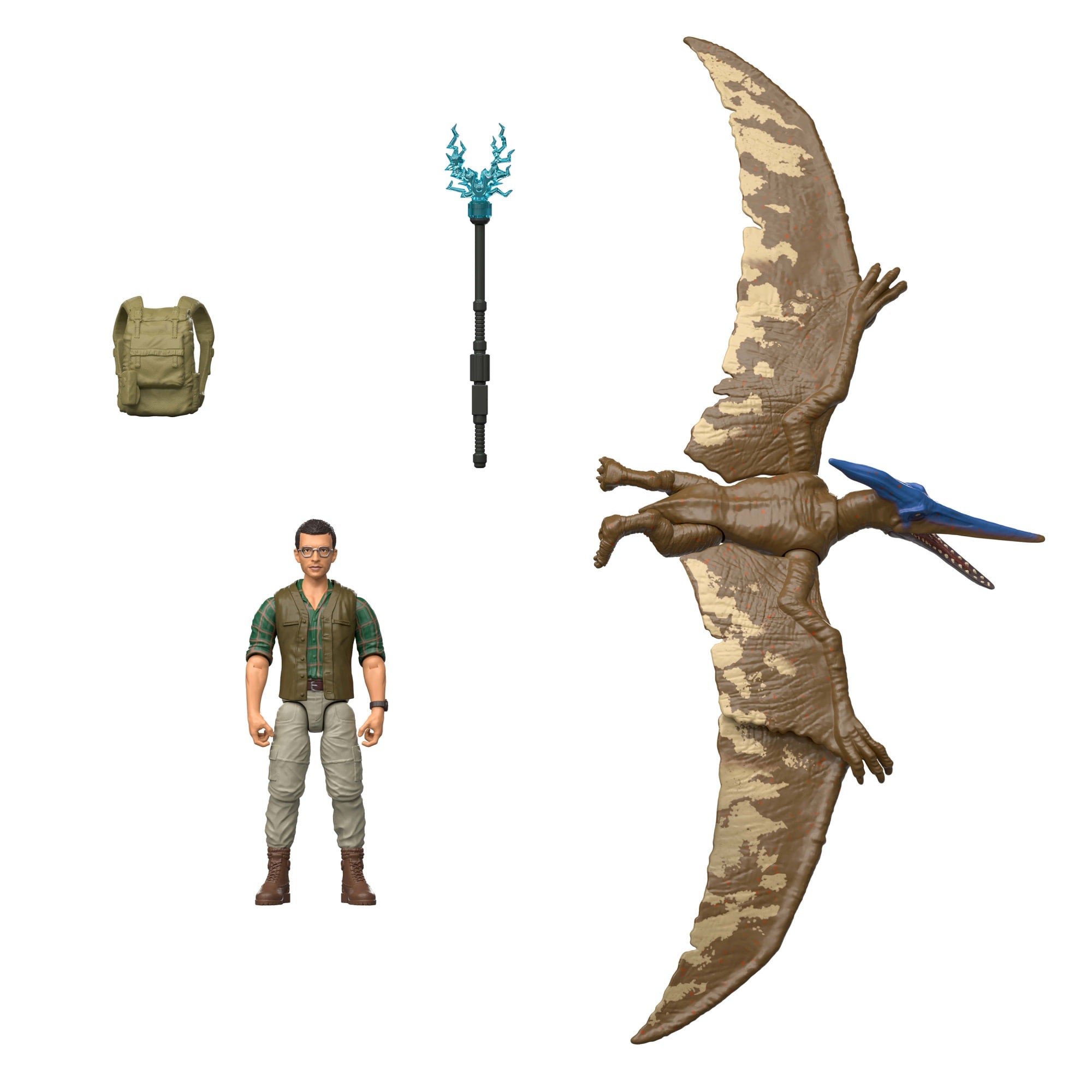 fisher price Jurassic World Brinquedo Humano e dinossauro