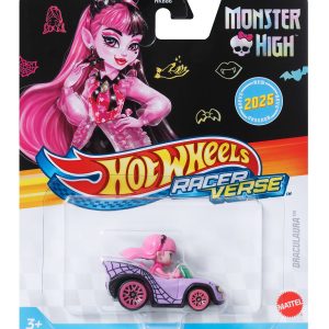 fisher price Hot Wheels RacerVerse Veh??culo de Juguete Draculaura