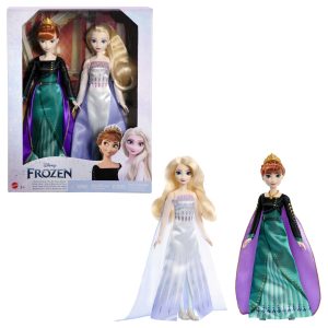 fisher price Disney Frozen Toys, Anna And Elsa Queen Fashion Dolls