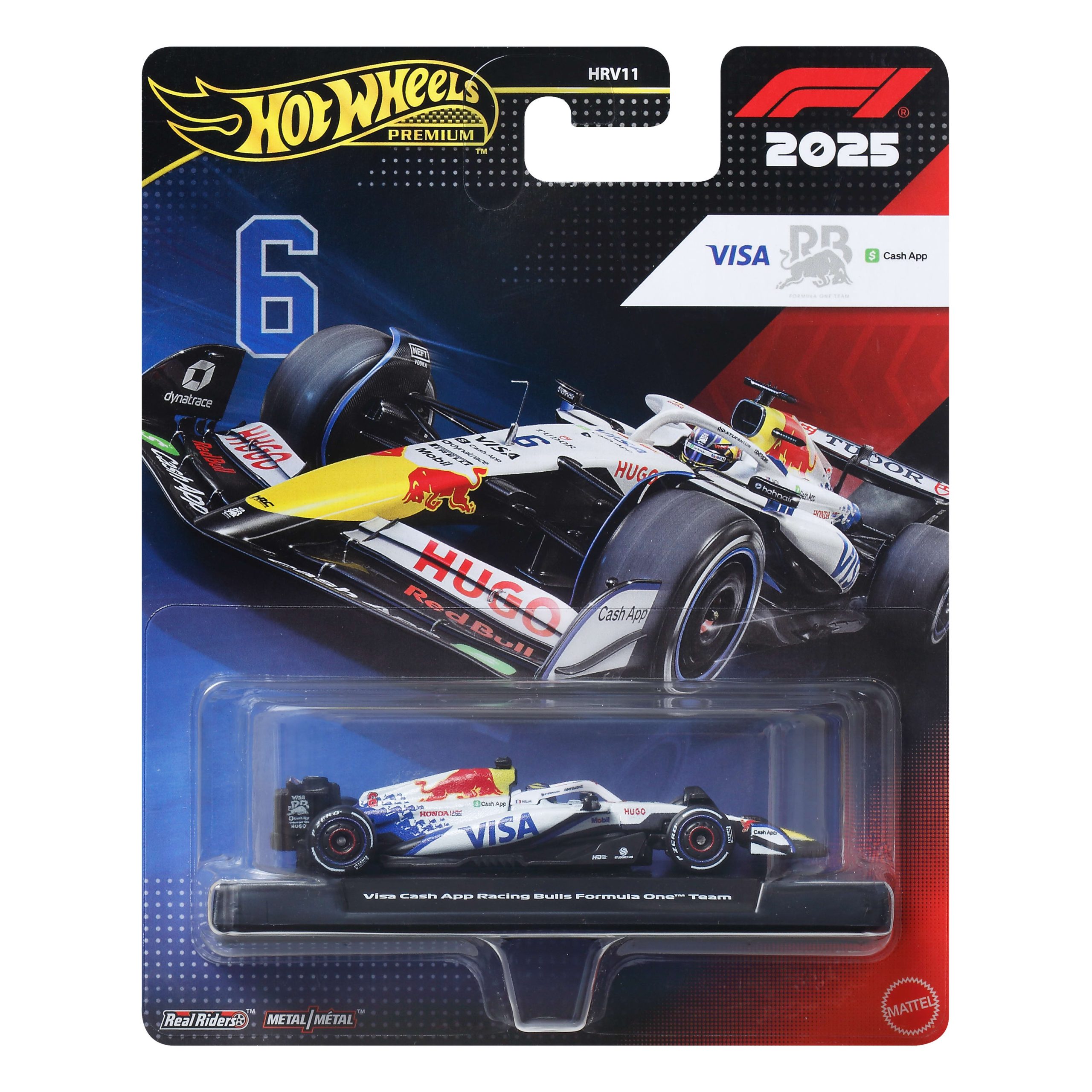 fisher price Hot Wheels Collector Veh??culo de Colecci??n equipo visa cash app racing bulls formula 1 isack hadjar