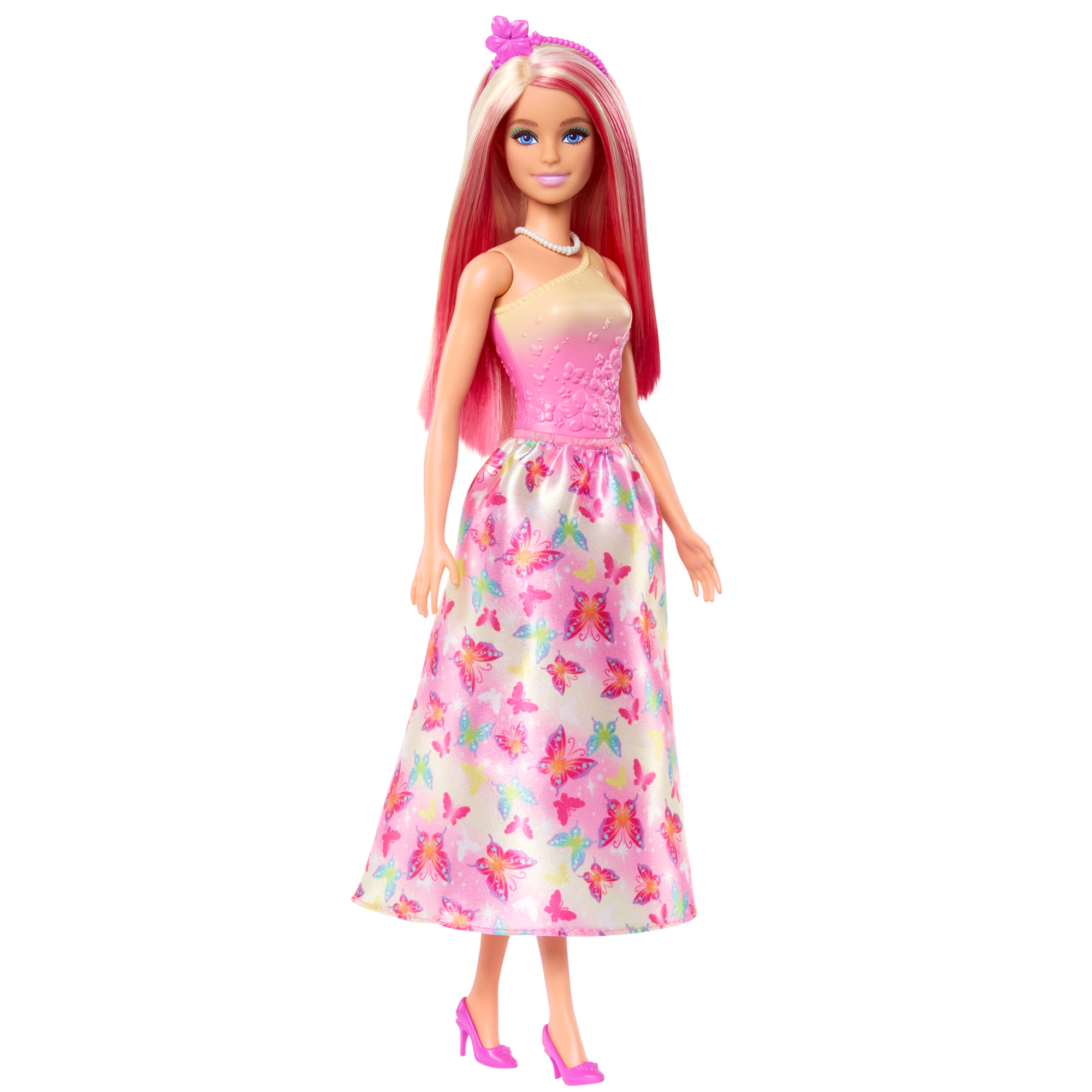 fisher price Barbie Fantasia Boneca Donzela Vestido de Sonho Rosa