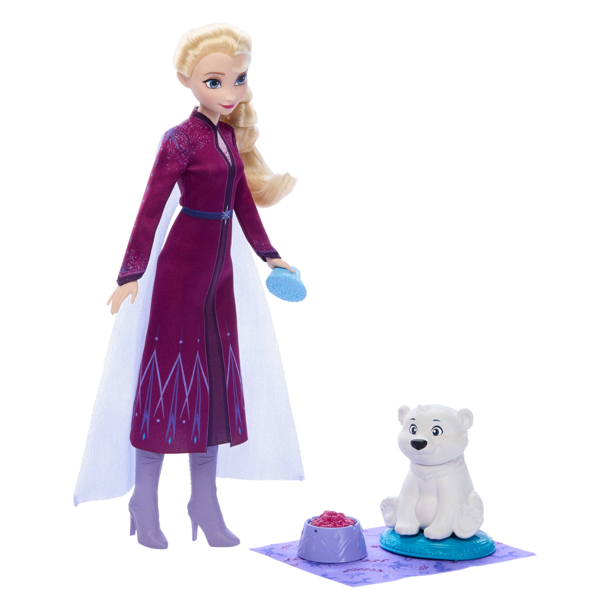 fisher price Disney Frozen Set de Juego Elsa con Oso Beb??