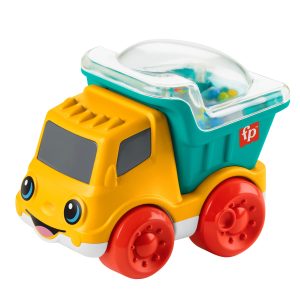 fisher price Fisher-Price Poppity Pop Dump Truck Push-Along Toy Ball Popper Vehicle For Infants