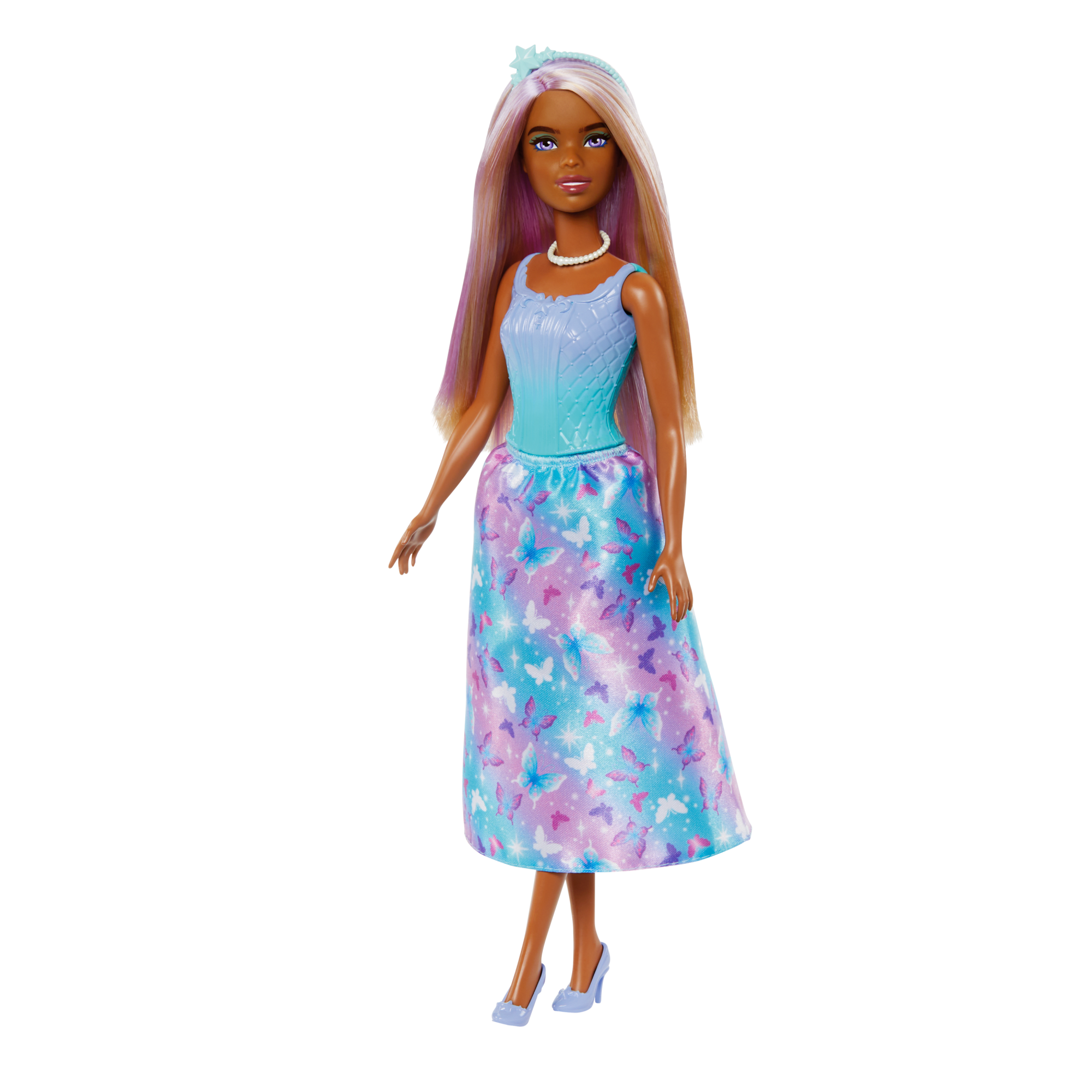 fisher price Barbie Fantasia Boneca Donzela Vestido de Sonho Azul